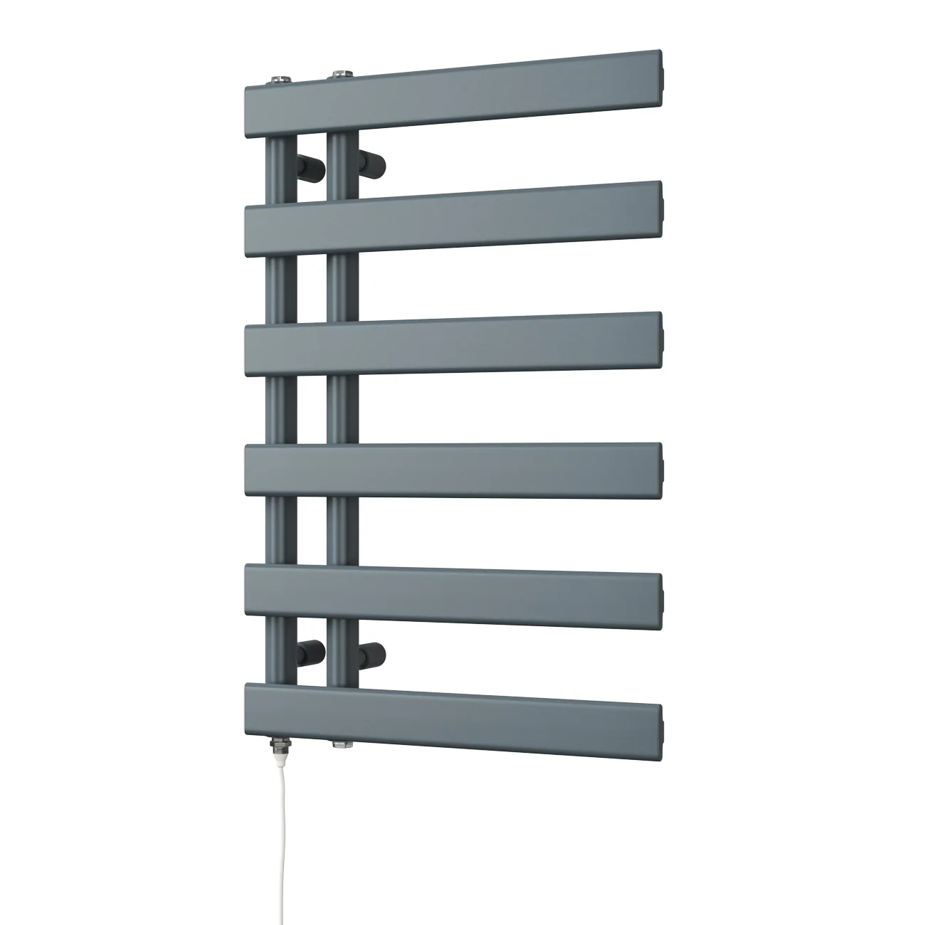 Agar - Anthracite Electric Towel Rail H748mm x W500mm 300w Standard - Image 2