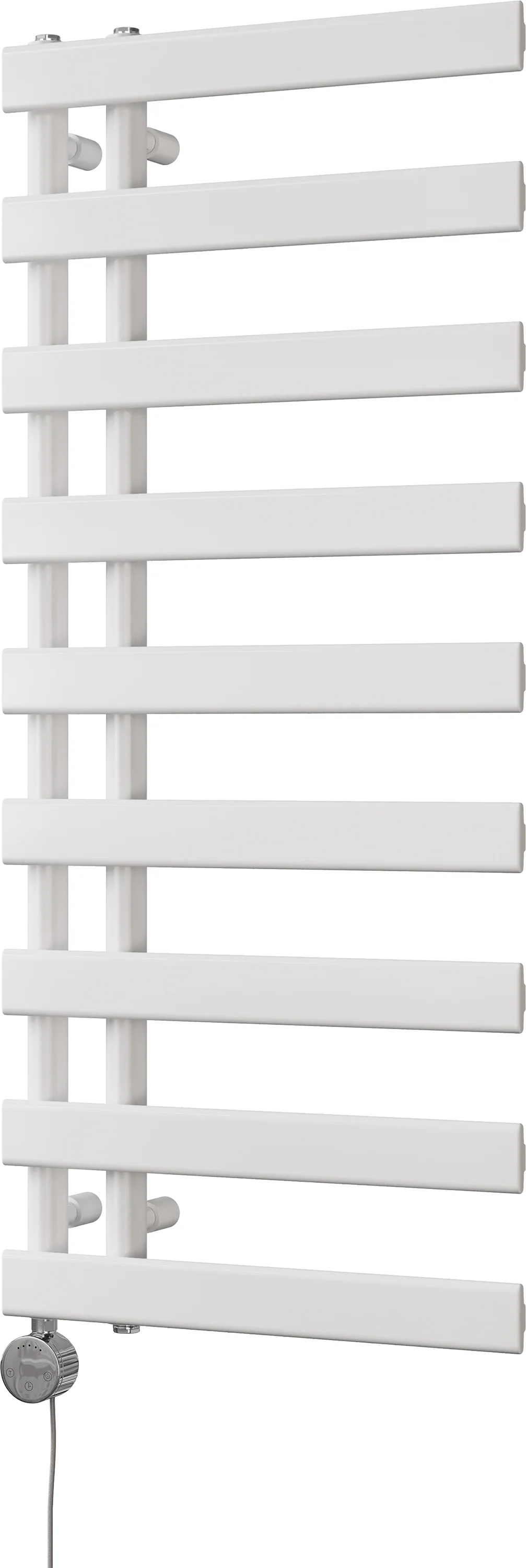 Agar - White Electric Towel Rail H1156mm x W500mm 500w Thermostatic