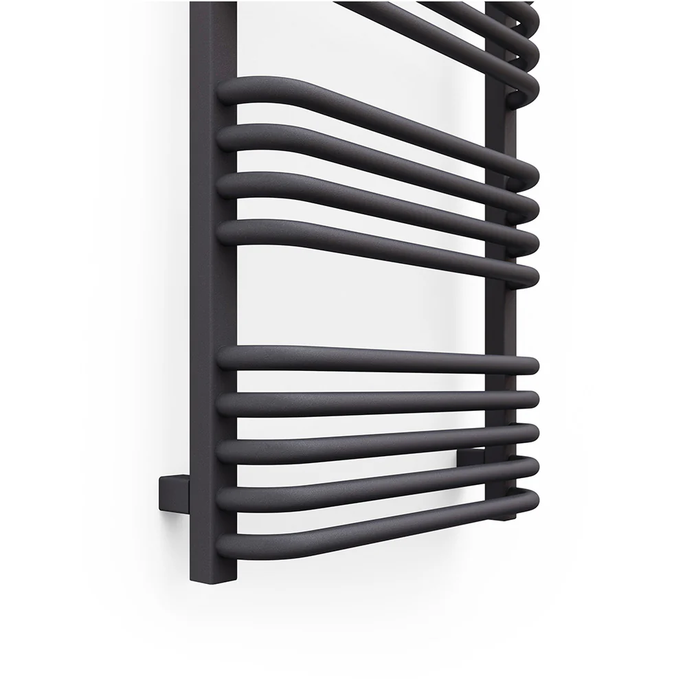 Alex - Modern Grey Towel Radiator - H760mm x W500mm - Image 5