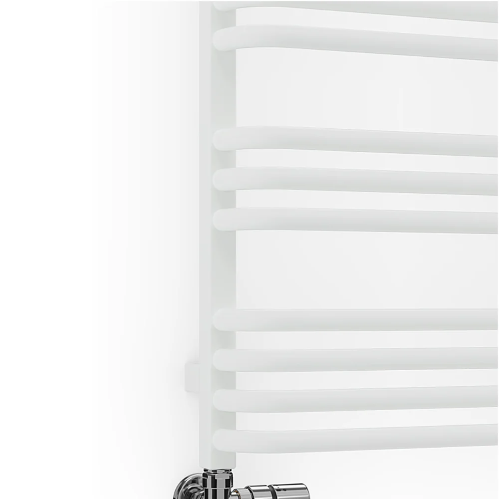 Alex - White Towel Radiator - H760mm x W500mm - Image 4