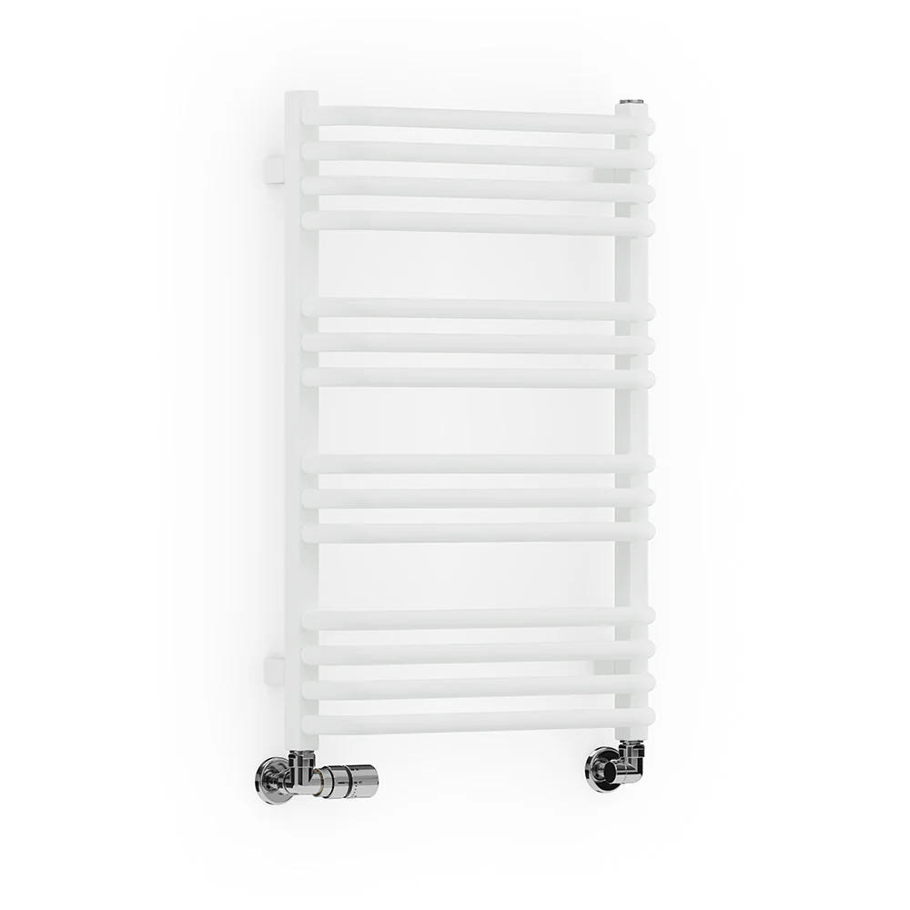 Alex - White Towel Radiator - H760mm x W500mm - Image 6