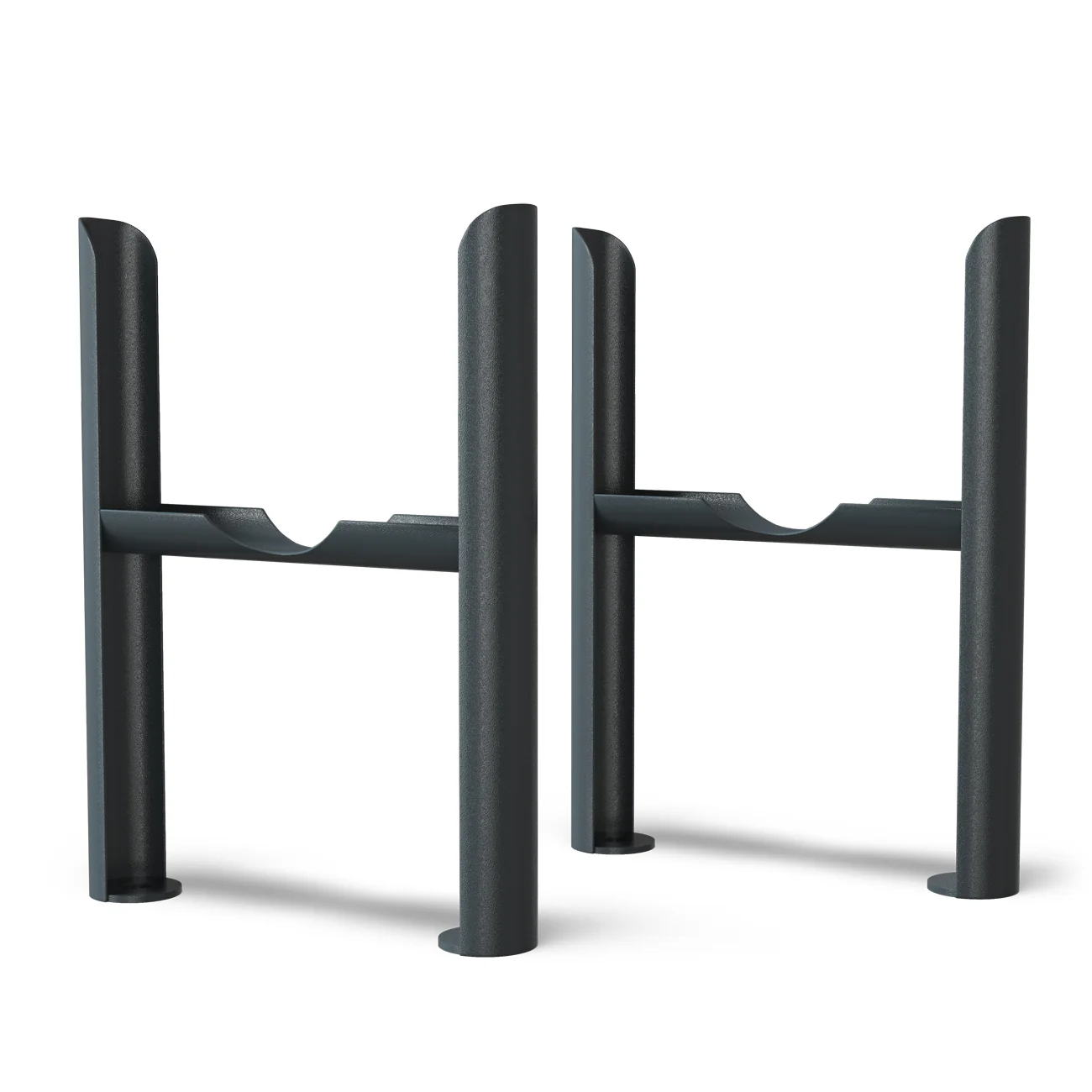 Alpha - Anthracite Column Radiator H300mm x W988mm 4 Column - Feet Included - Image 4