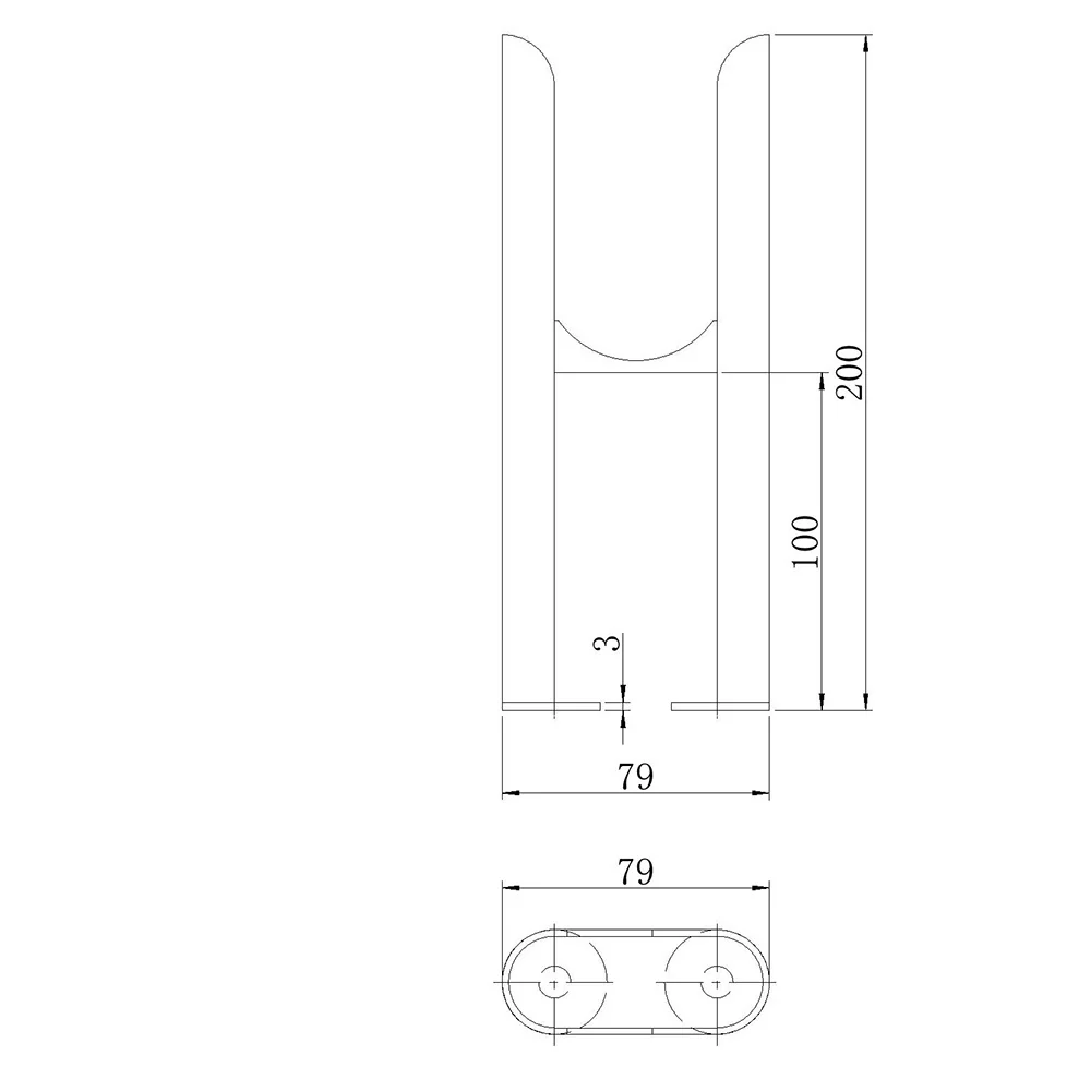 Alpha - Anthracite Vertical Column Radiator H1800mm x W372mm 2 Column - Feet Included - Image 6