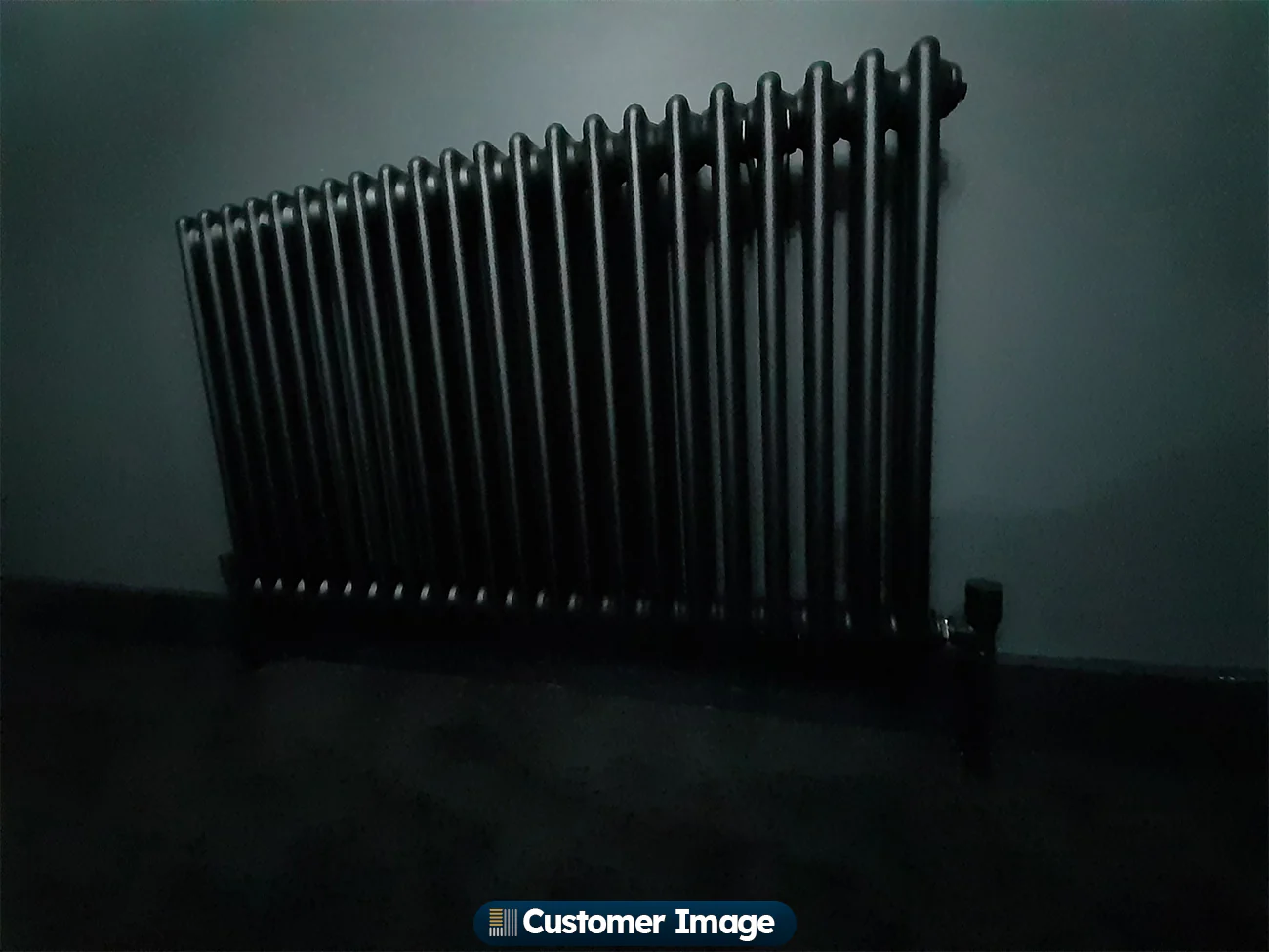 Alpha - Black Column Radiator H600mm x W988mm 2 Column - Image 4