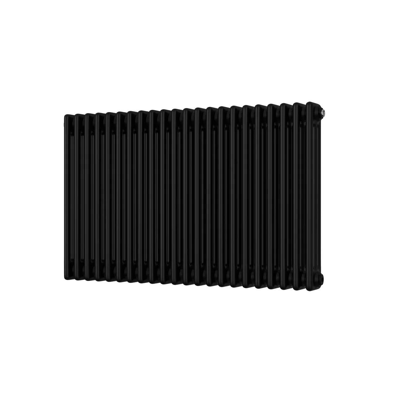 Alpha - Black Column Radiator H600mm x W999mm 3 Column
