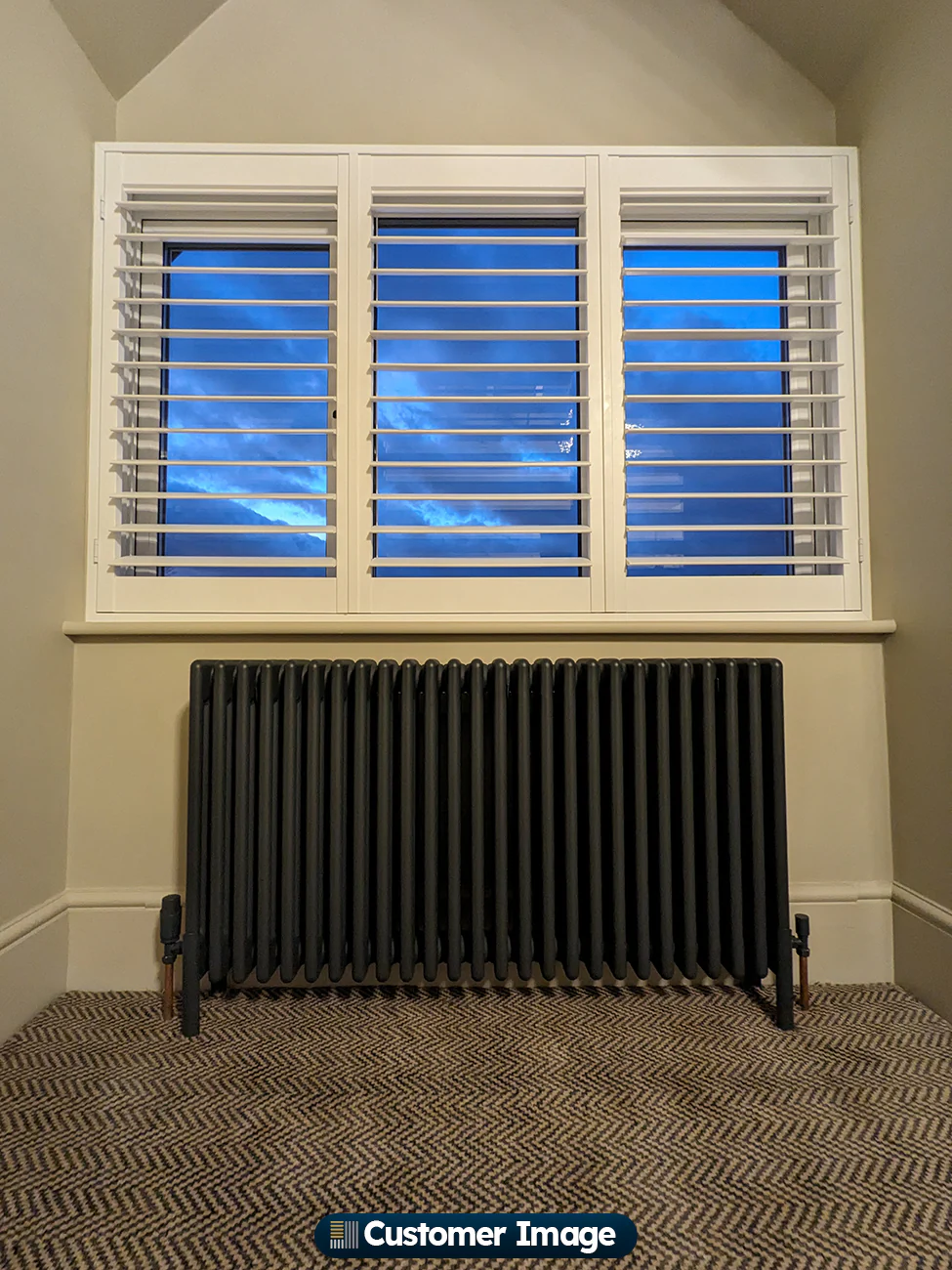 Alpha - Column Radiator Feet - 4 Column Anthracite - Image 4