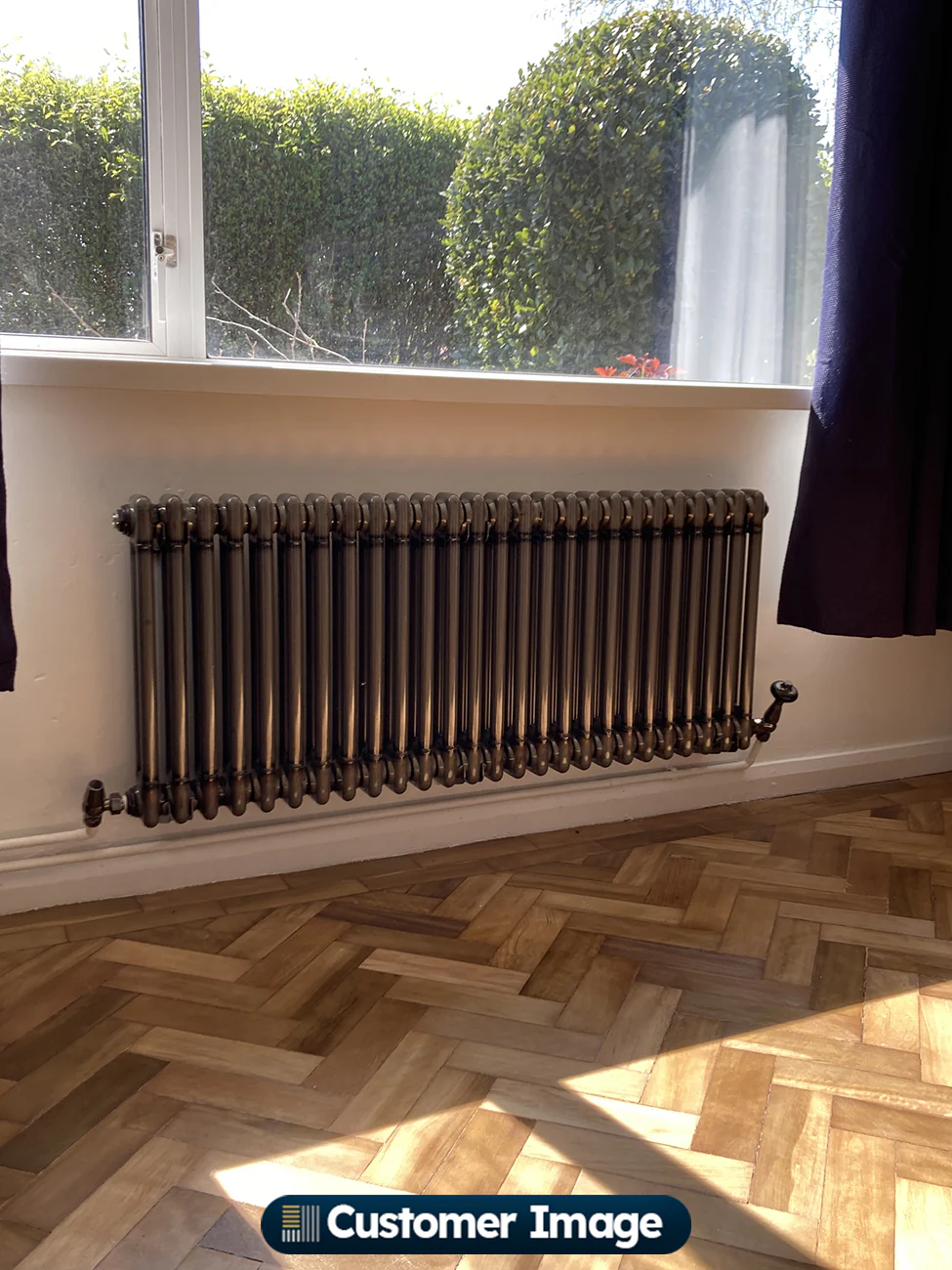 Alpha - Raw Metal Column Radiator H500mm x W1164mm 2 Column - Image 8