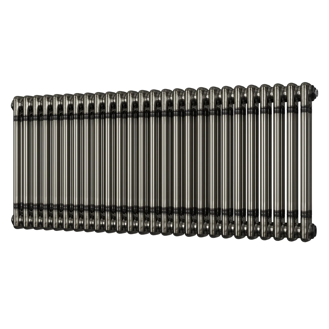 Alpha - Raw Metal Column Radiator H500mm x W1164mm 2 Column - Feet Included