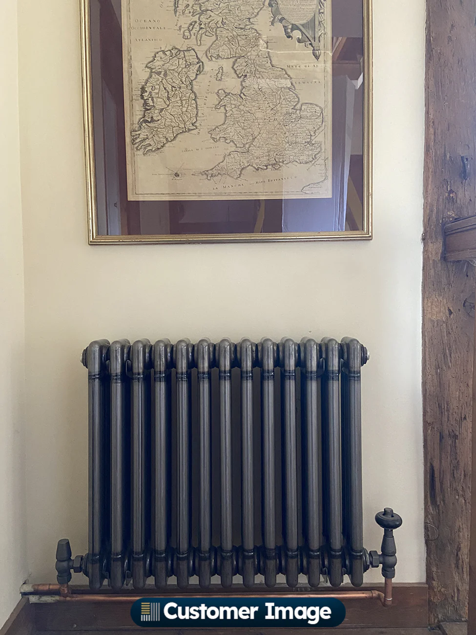 Alpha - Raw Metal Column Radiator H500mm x W592mm 2 Column - Image 9