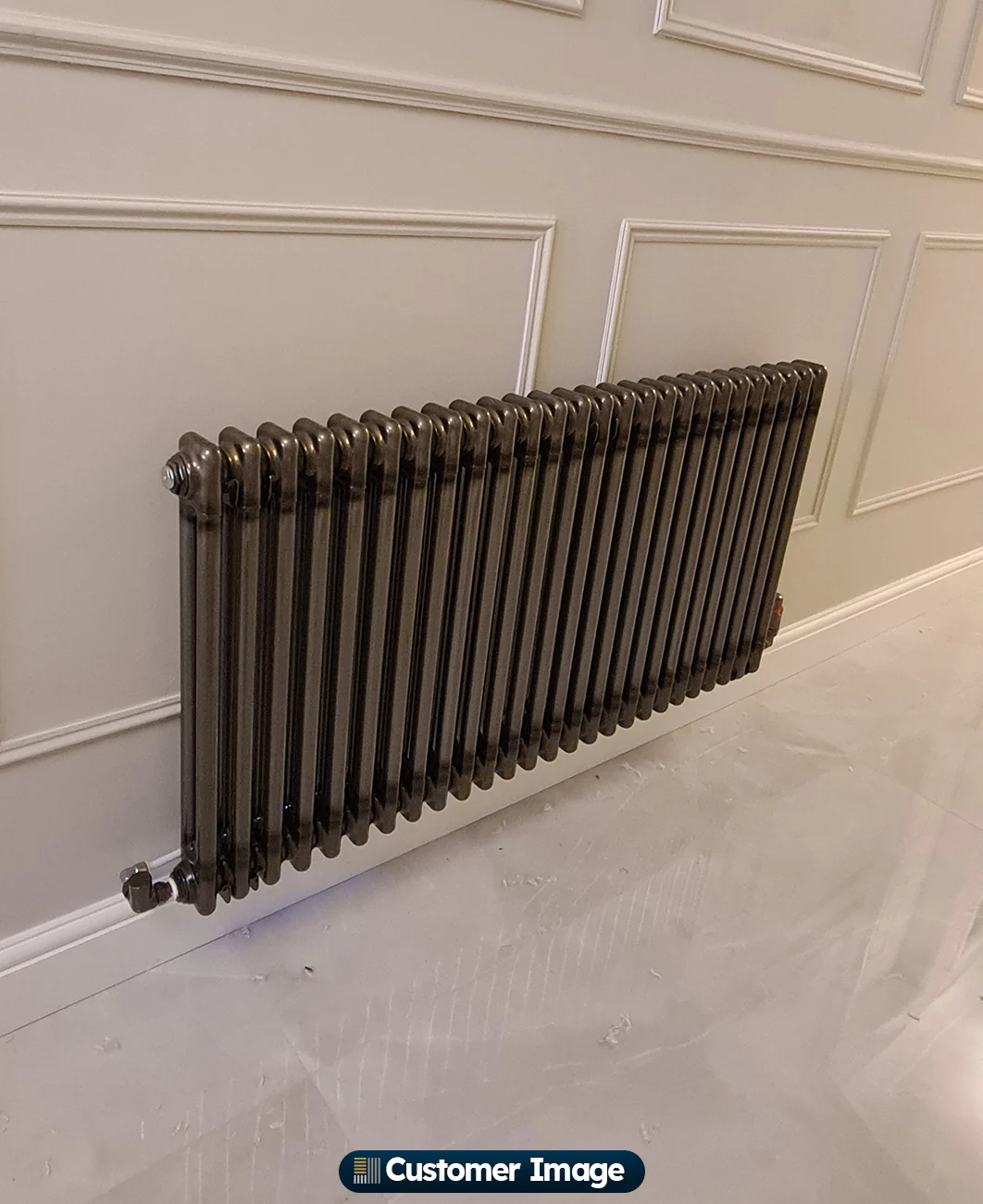 Alpha - Raw Metal Column Radiator H600mm x W1164mm 2 Column - Image 7
