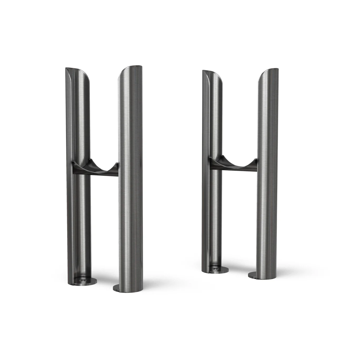 Alpha - Raw Metal Column Radiator H600mm x W1164mm 2 Column - Feet Included - Image 4