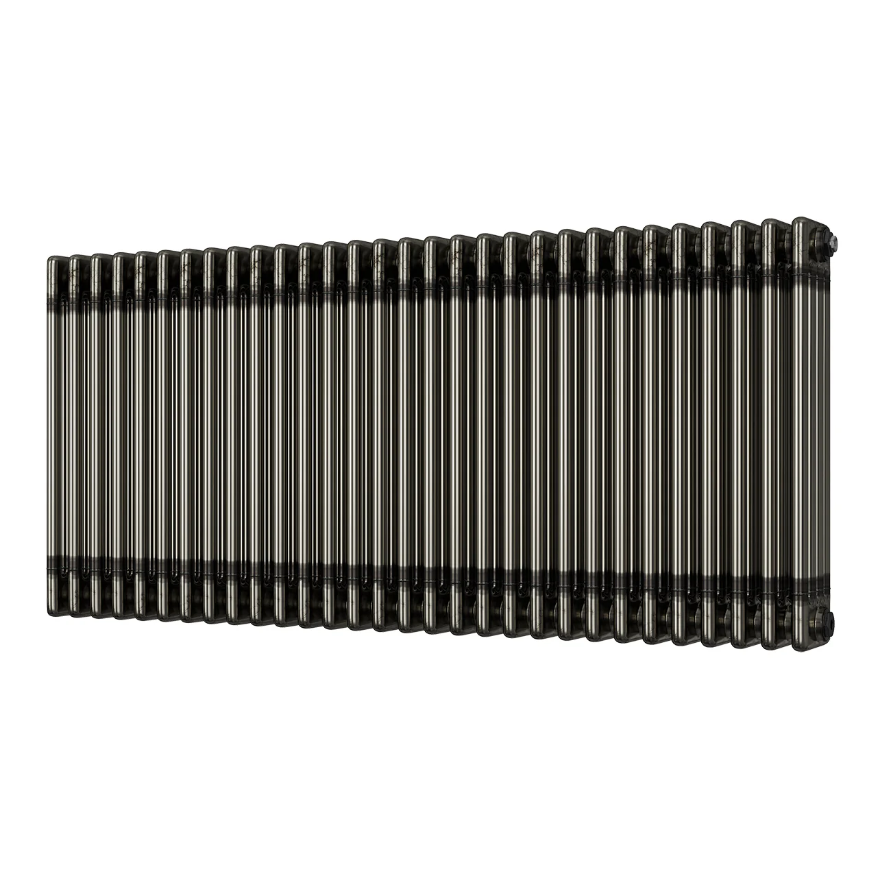 Alpha - Raw Metal Column Radiator H600mm x W1340mm 4 Column - Feet Included