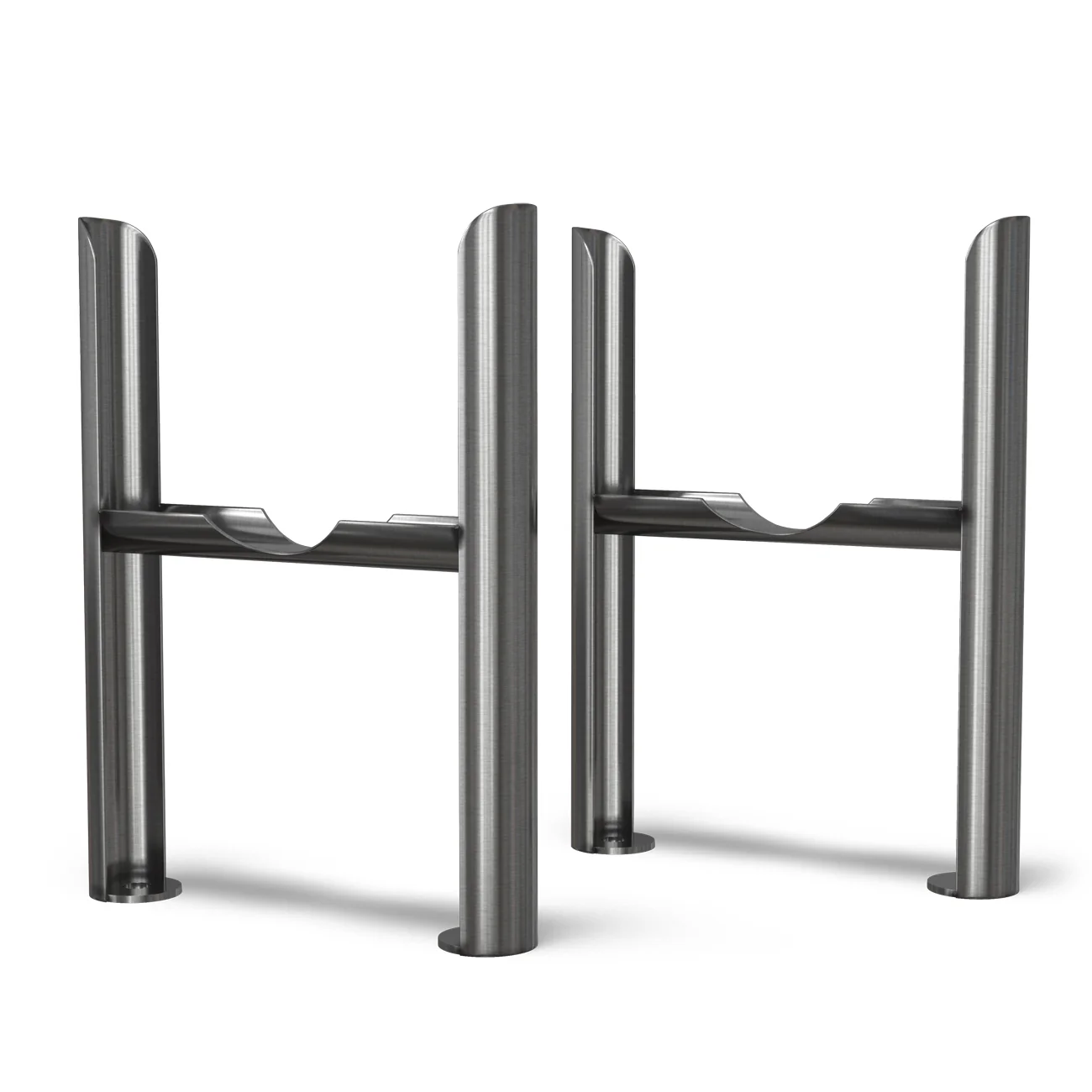 Alpha - Raw Metal Column Radiator H600mm x W988mm 4 Column - Feet Included - Image 4