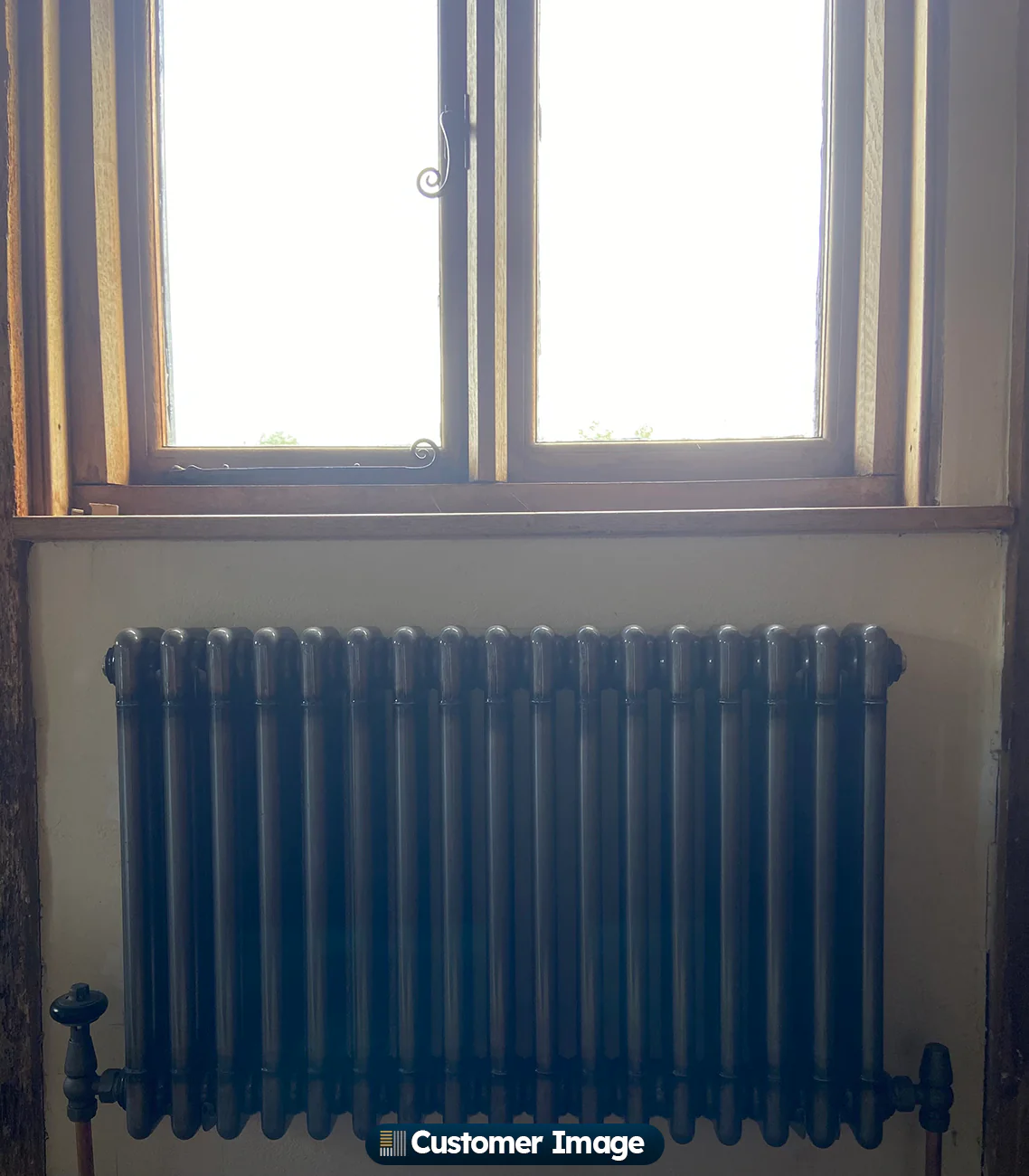 Alpha - Raw Metal Column Radiator H500mm x W777mm 3 Column - Image 7