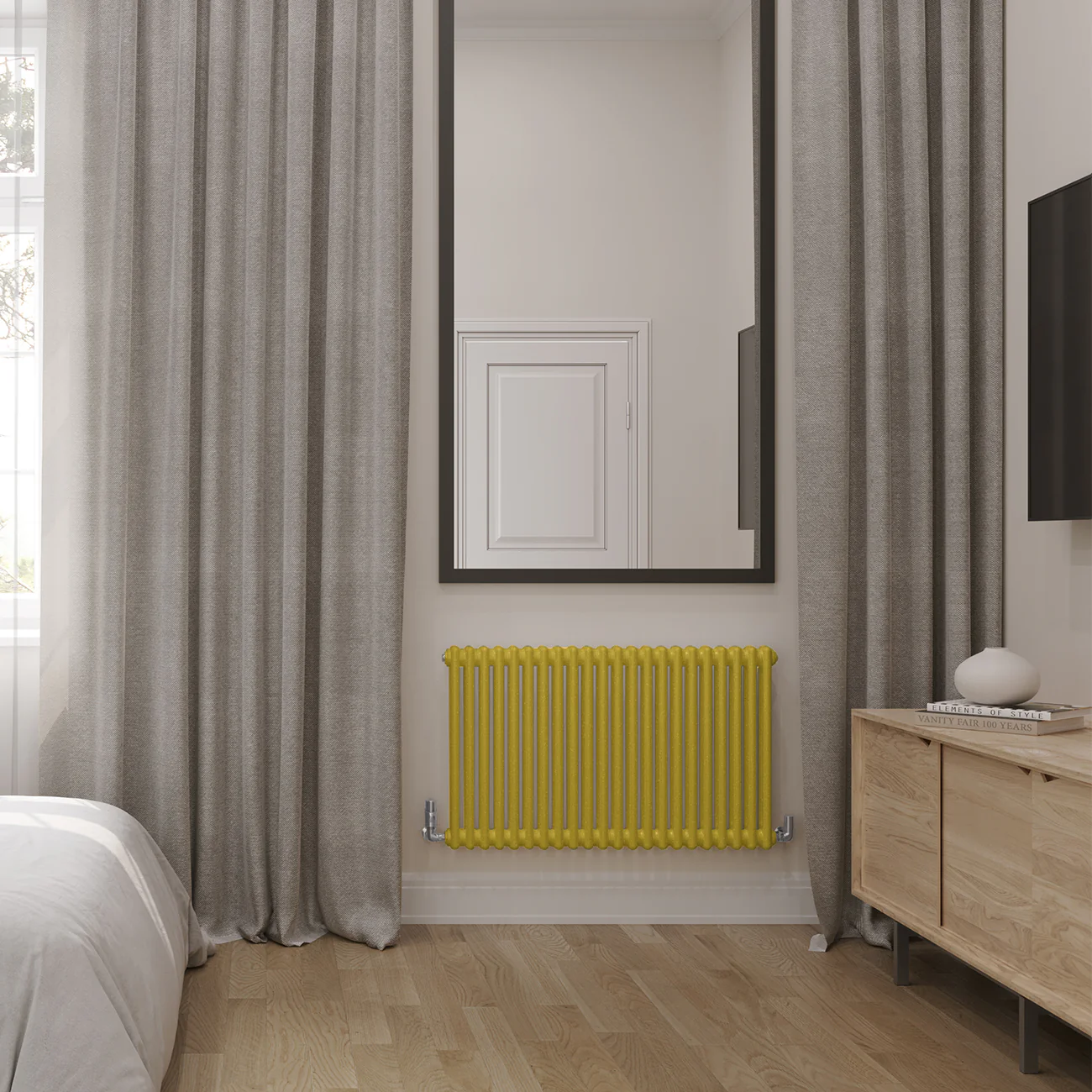 Alpha - Signature Gold Column Radiator H600mm x W988mm 2 Column - Image 2