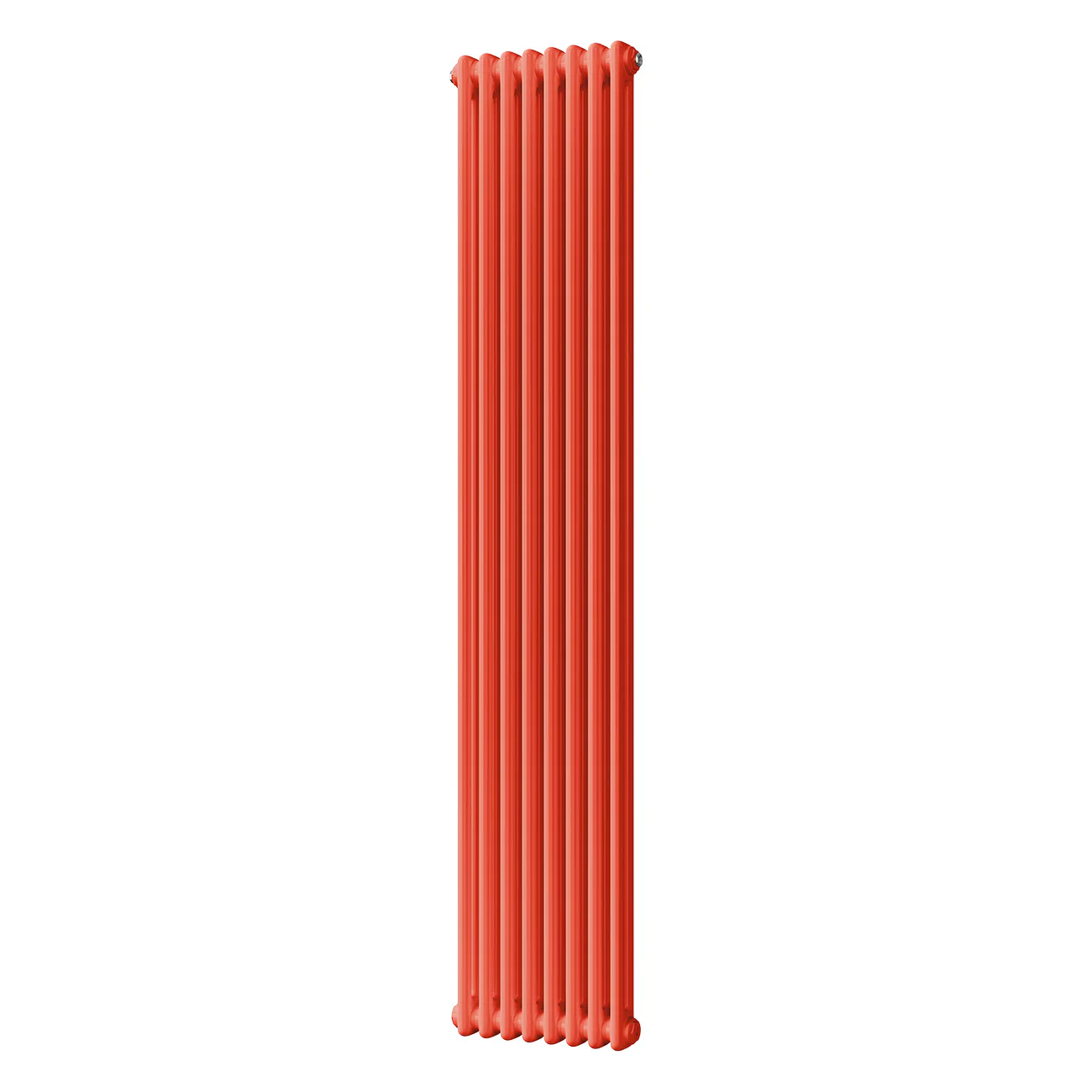 Alpha - Signature Latent Bright Red Vertical Column Radiator H1800mm x W372mm 2 Column