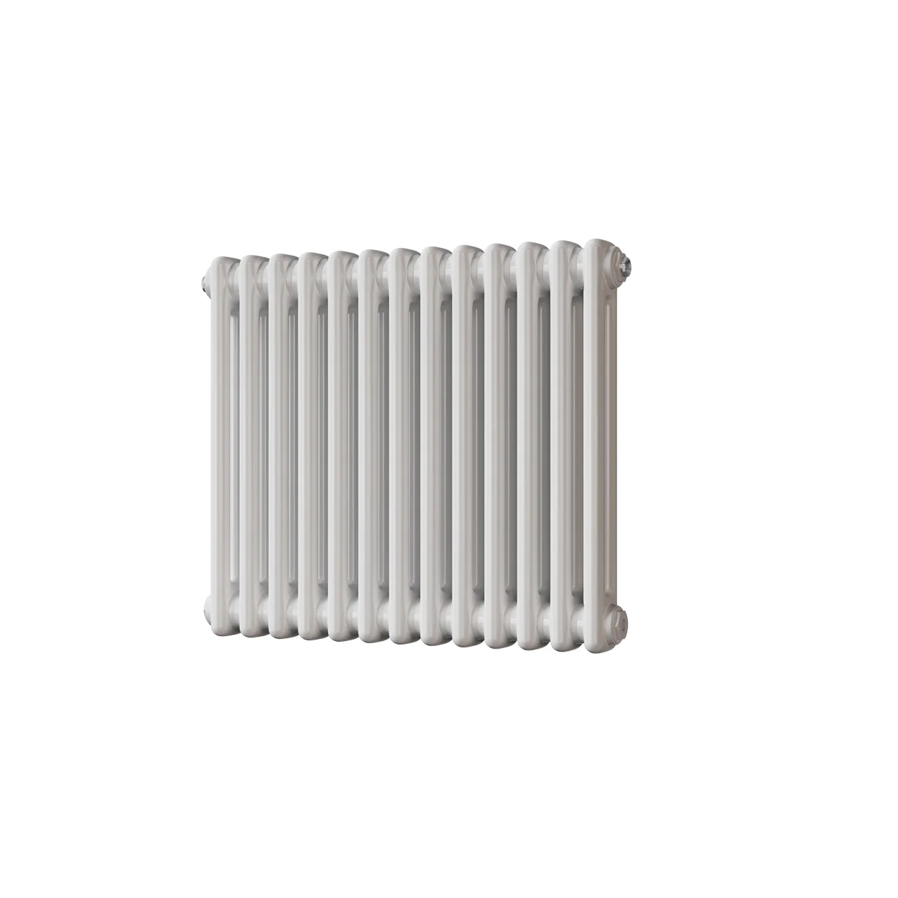Alpha - White Column Radiator H500mm x W592mm 2 Column