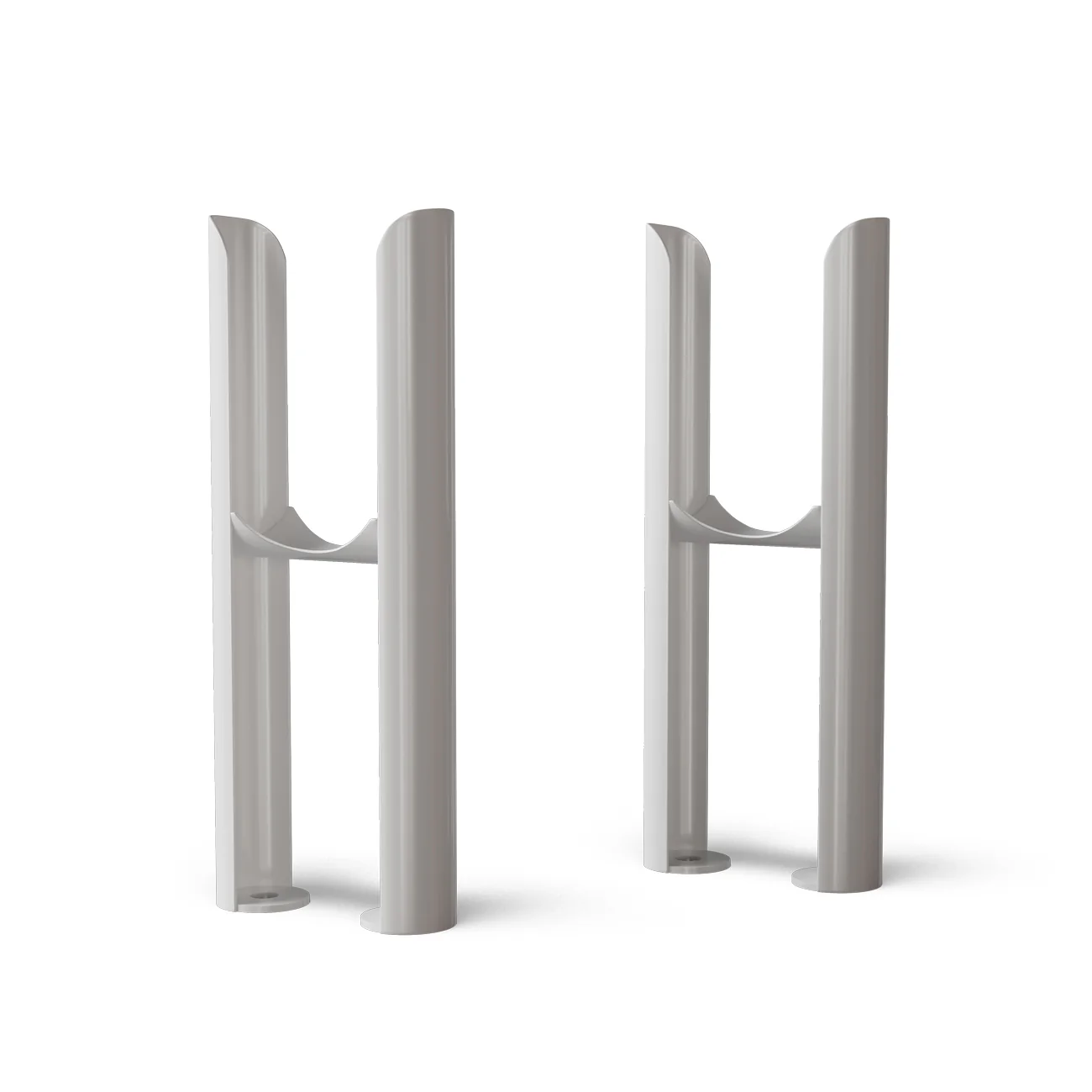 Alpha - White Column Radiator H600mm x W768mm 2 Column - Feet Included - Image 4