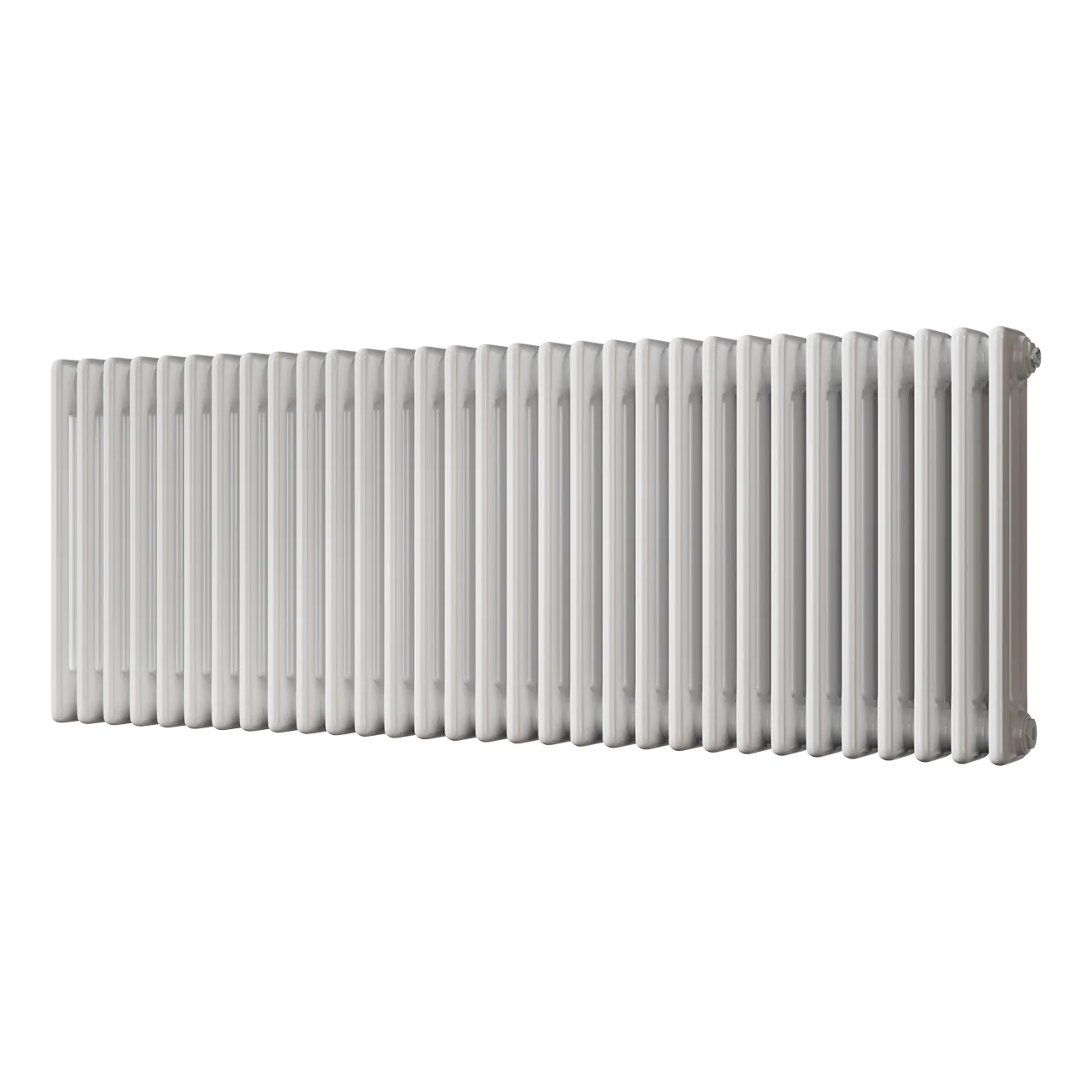 Alpha - White Column Radiator H500mm x W1355mm 3 Column