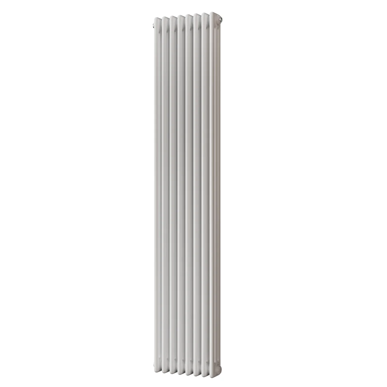 Alpha - White Vertical Column Radiator H1800mm x W376mm 3 Column