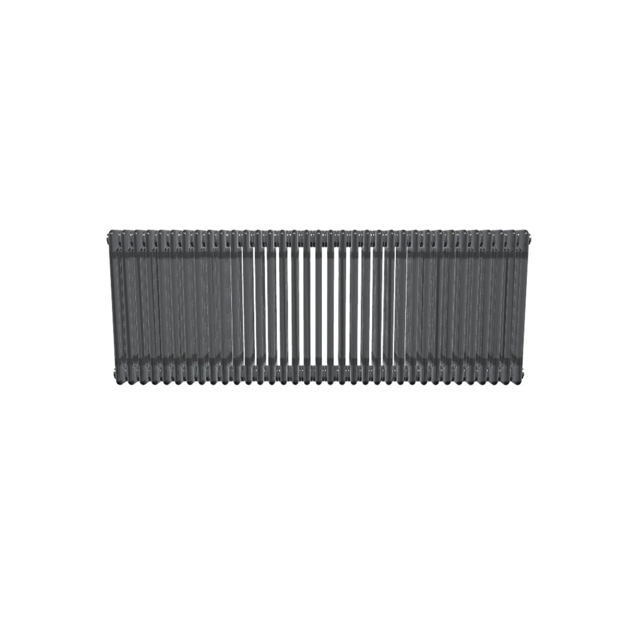 Bircham - Raw Metal Column Radiator H600mm x W1601mm 4 Column