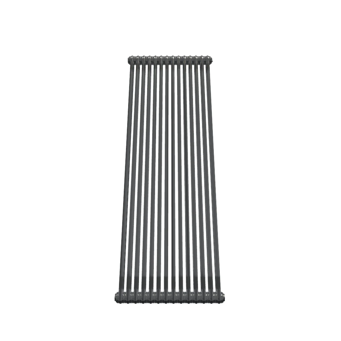 Bircham - Raw Metal Vertical Column Radiator H1800mm x W656mm 2 Column