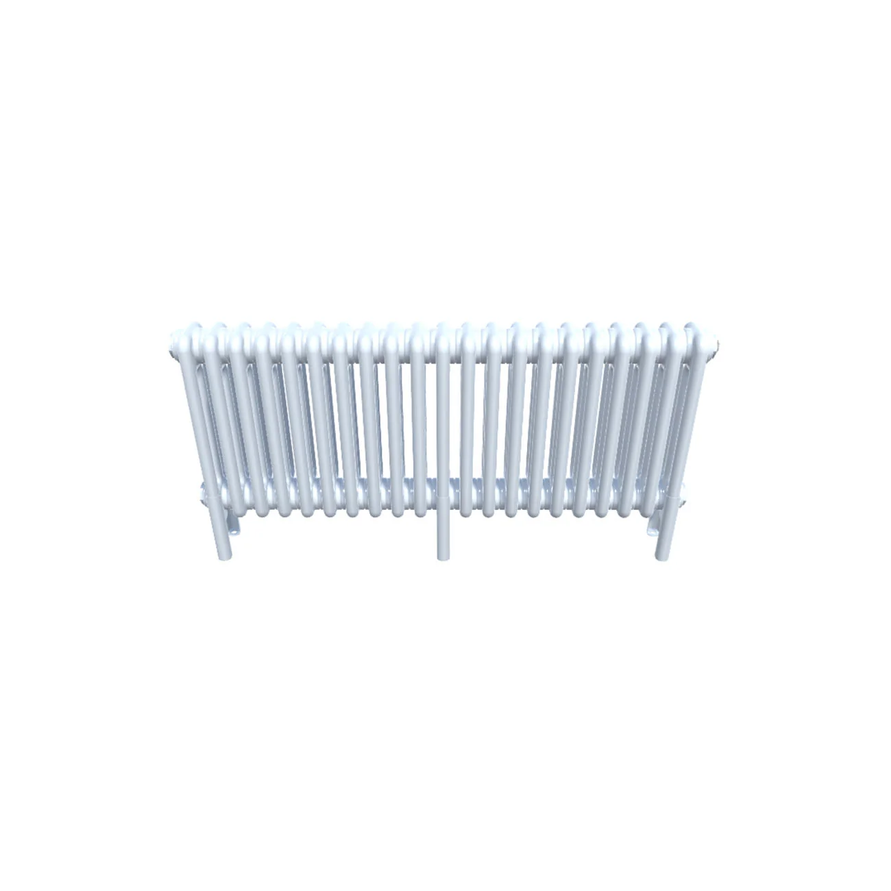 Bircham - White Column Radiator H400mm x W971mm 3 Column