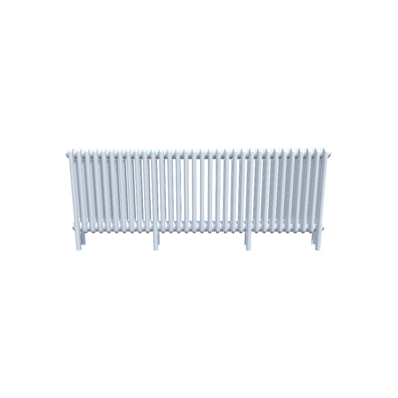 Bircham - White Column Radiator H500mm x W1466mm 3 Column