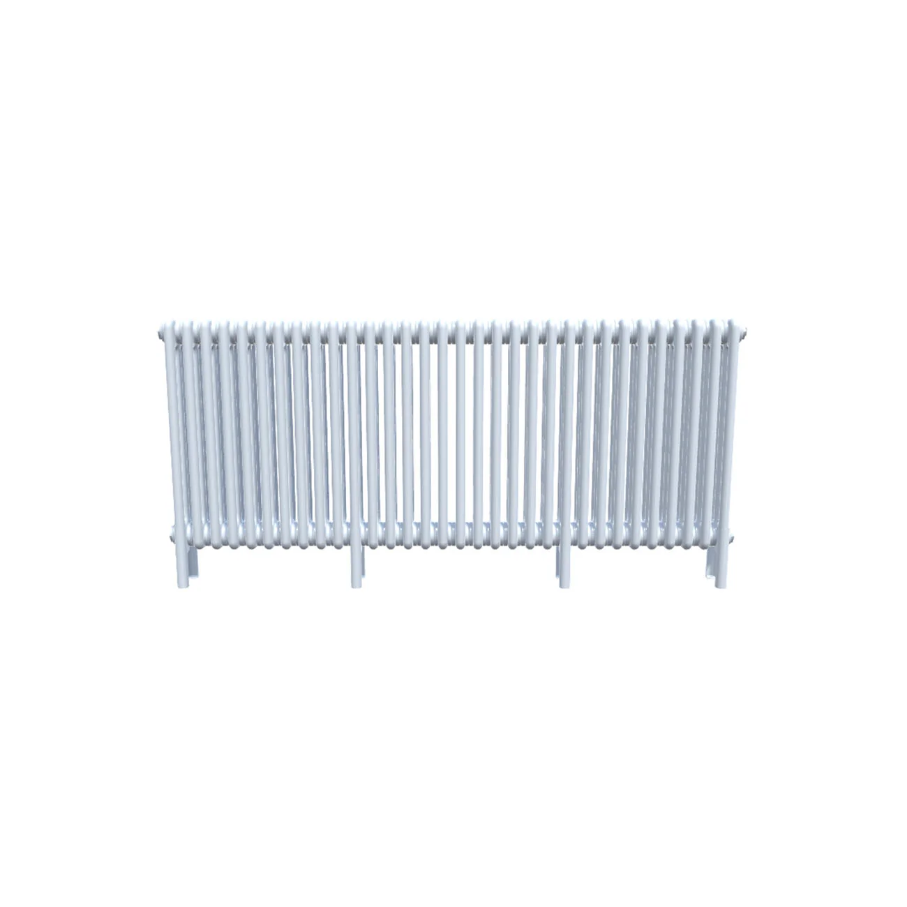 Bircham - White Column Radiator H600mm x W1466mm 3 Column