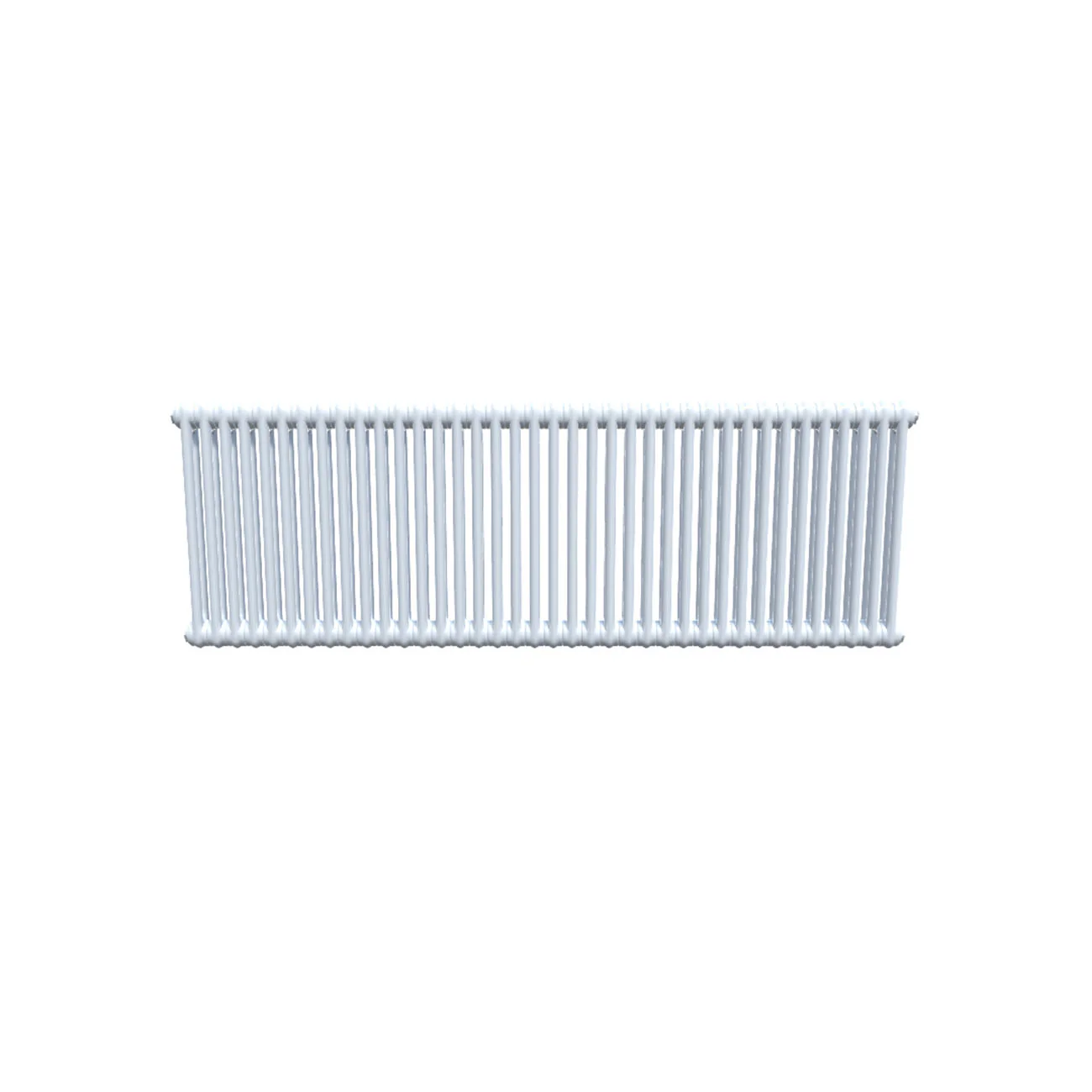 Bircham - White Column Radiator H600mm x W1736mm 2 Column