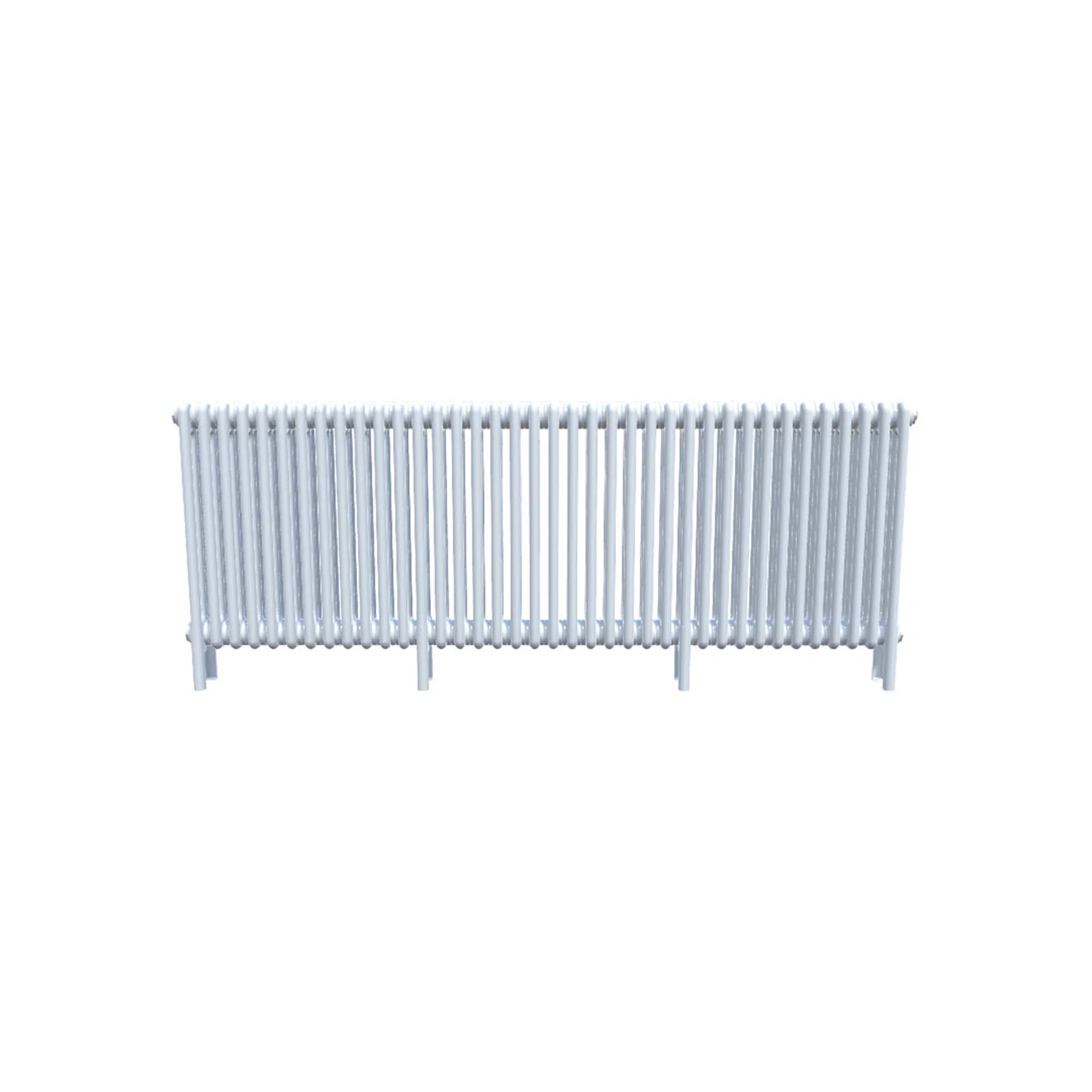 Bircham - White Column Radiator H600mm x W1736mm 3 Column