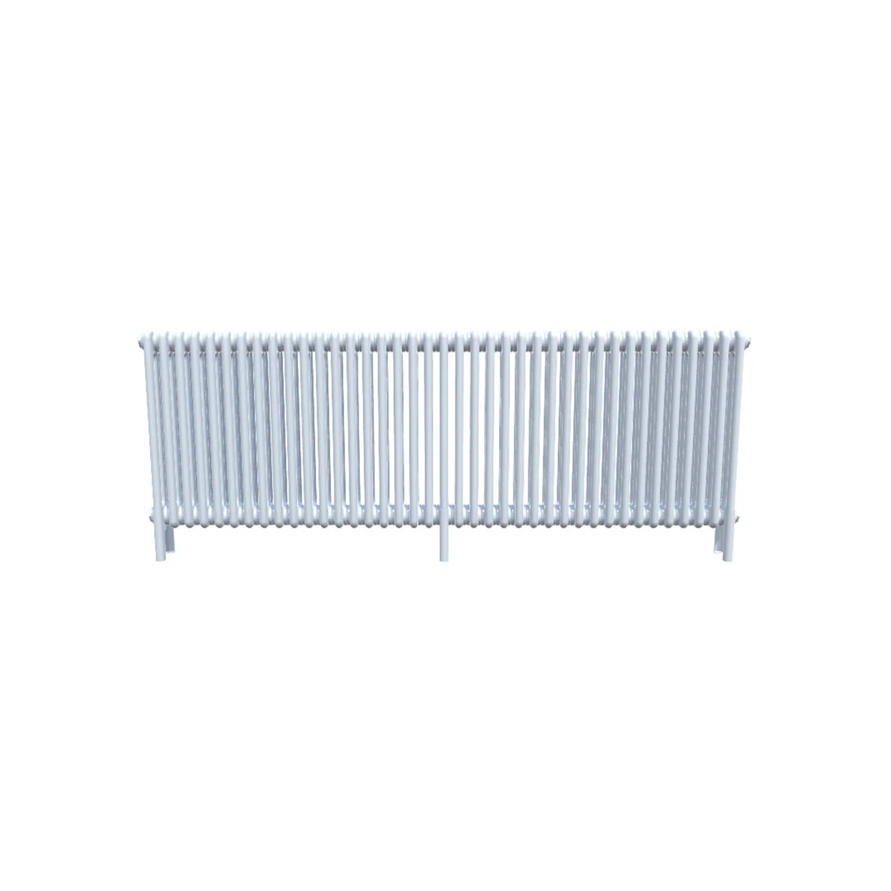 Bircham - White Column Radiator H600mm x W1781mm 3 Column