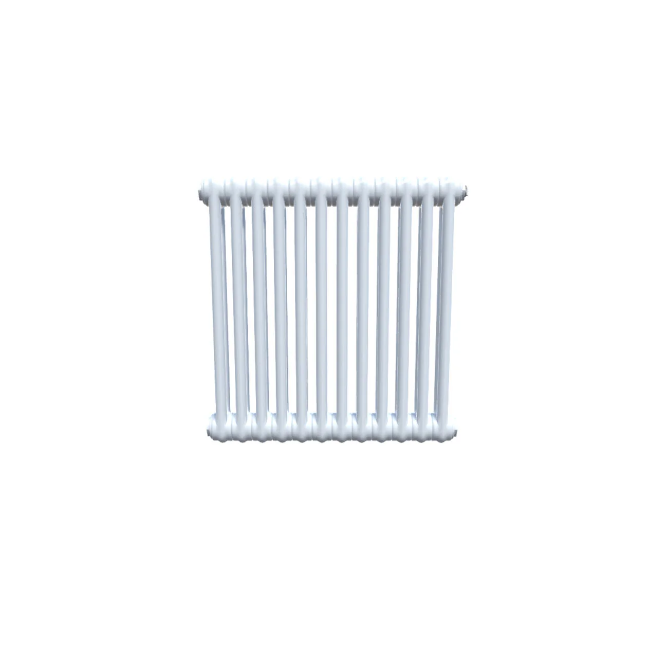 Bircham - White Column Radiator H600mm x W566mm 2 Column