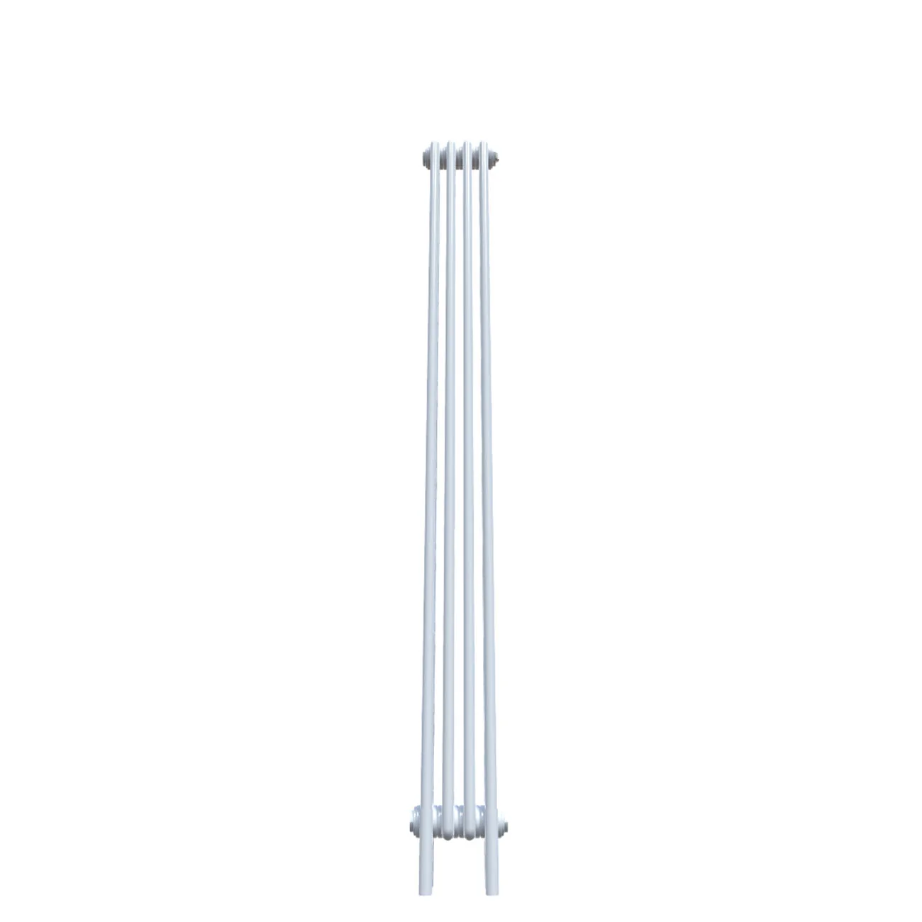 Bircham - White Vertical Column Radiator H1800mm x W206mm 3 Column
