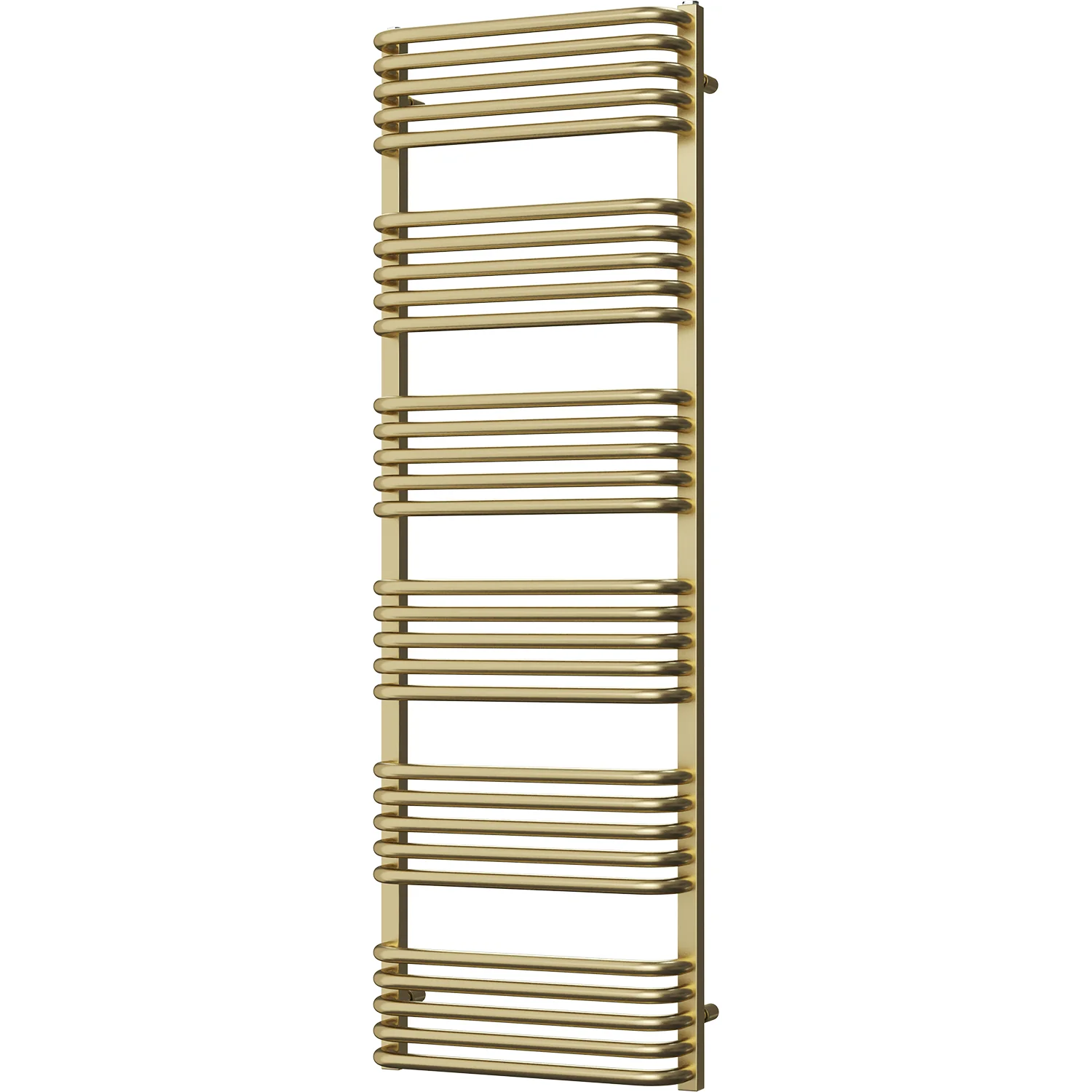 Crossmoor - Brushed Gold Towel Radiator - H1533mm x W500mm