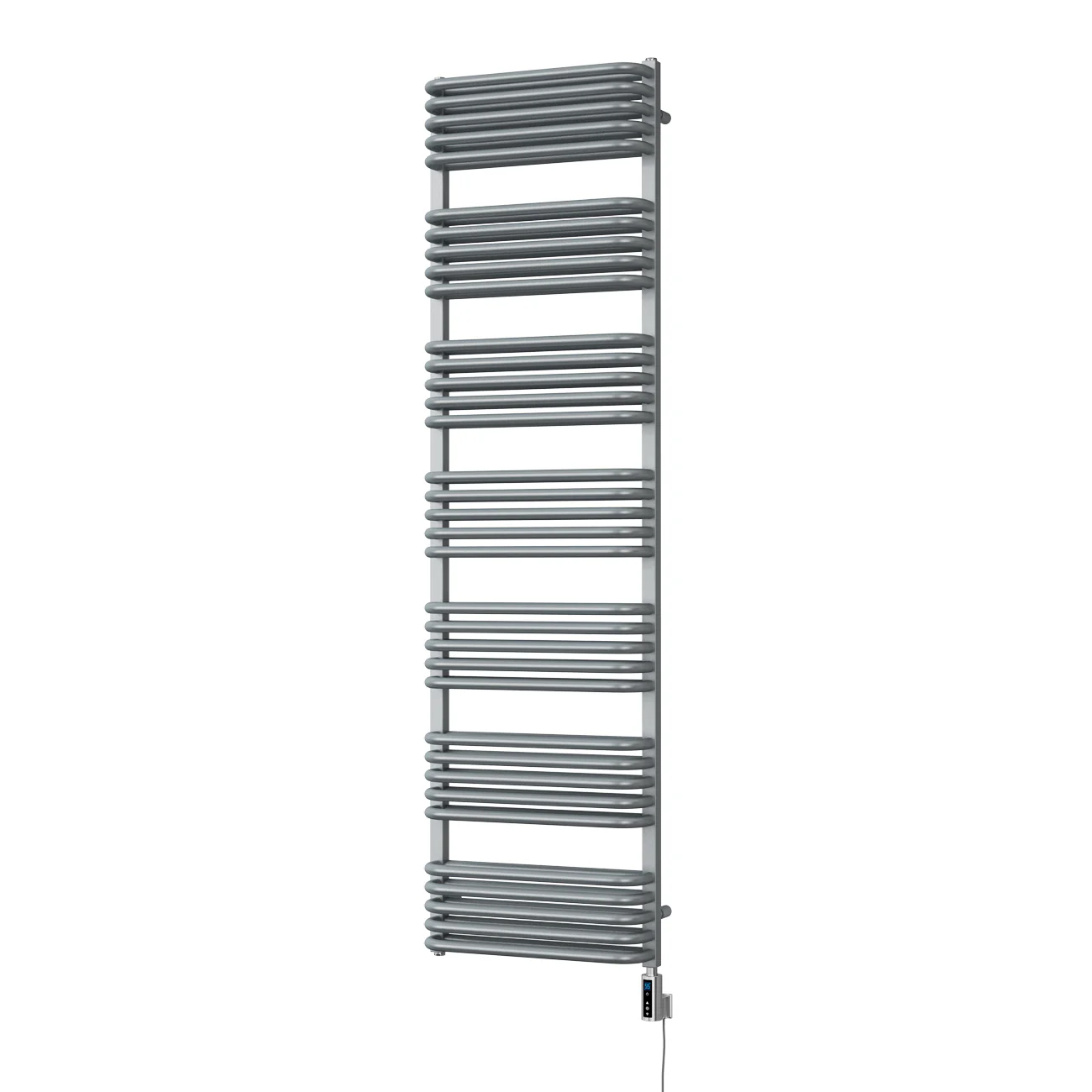 Crossmoor - Silver Electric Towel Rail H1800mm x W500mm 1200w Thermostatic WIFI