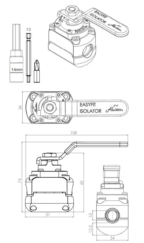 EasyFit - Isolation Valve and Tools Pack Starter Kit - Image 5