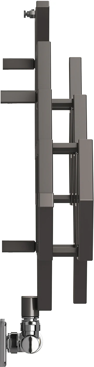 Hex - Sparkling Grey Horizontal Designer Radiator H502mm x W1126mm Single Panel - Image 7