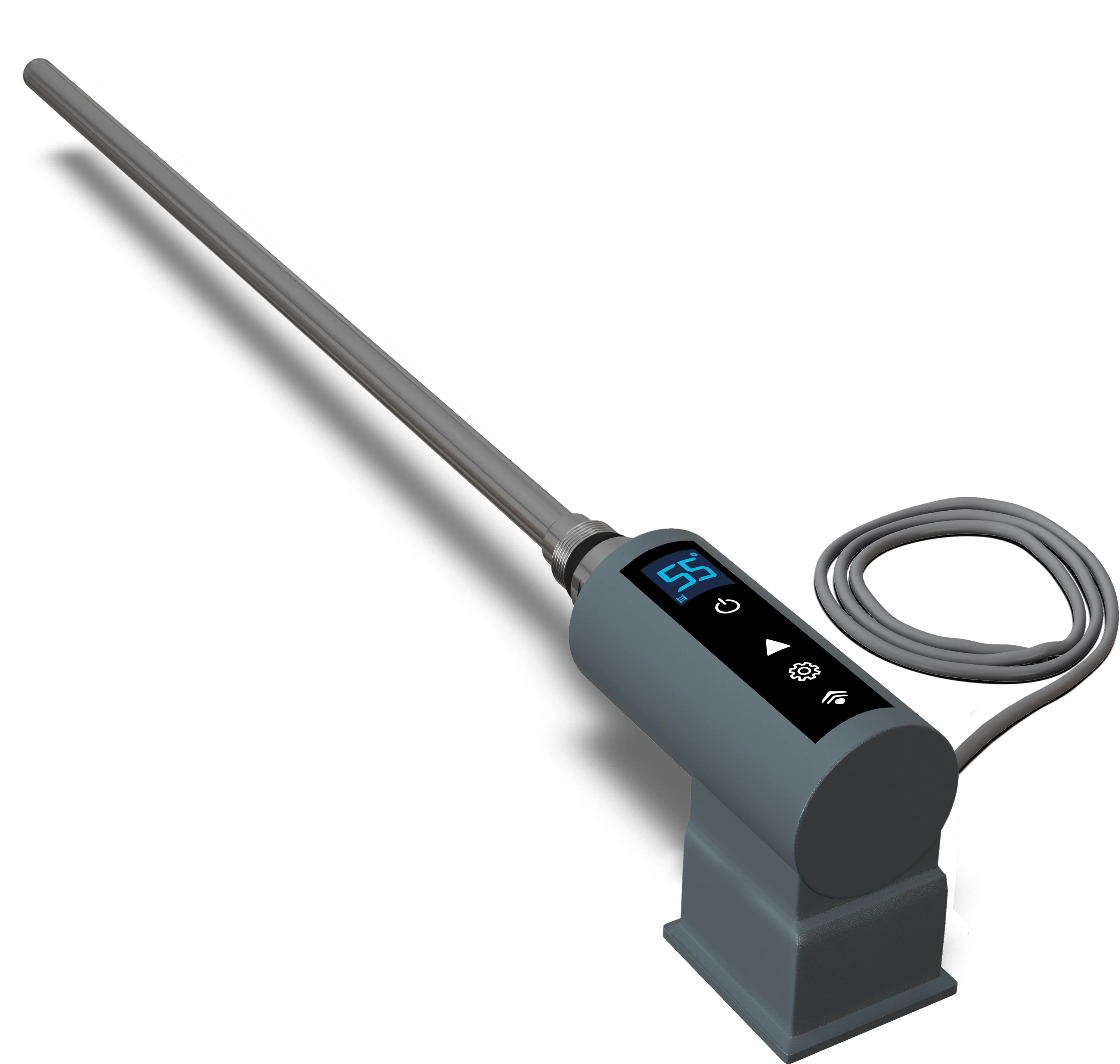 INOW+ - Anthracite Heating Element 400w Thermostatic WIFI