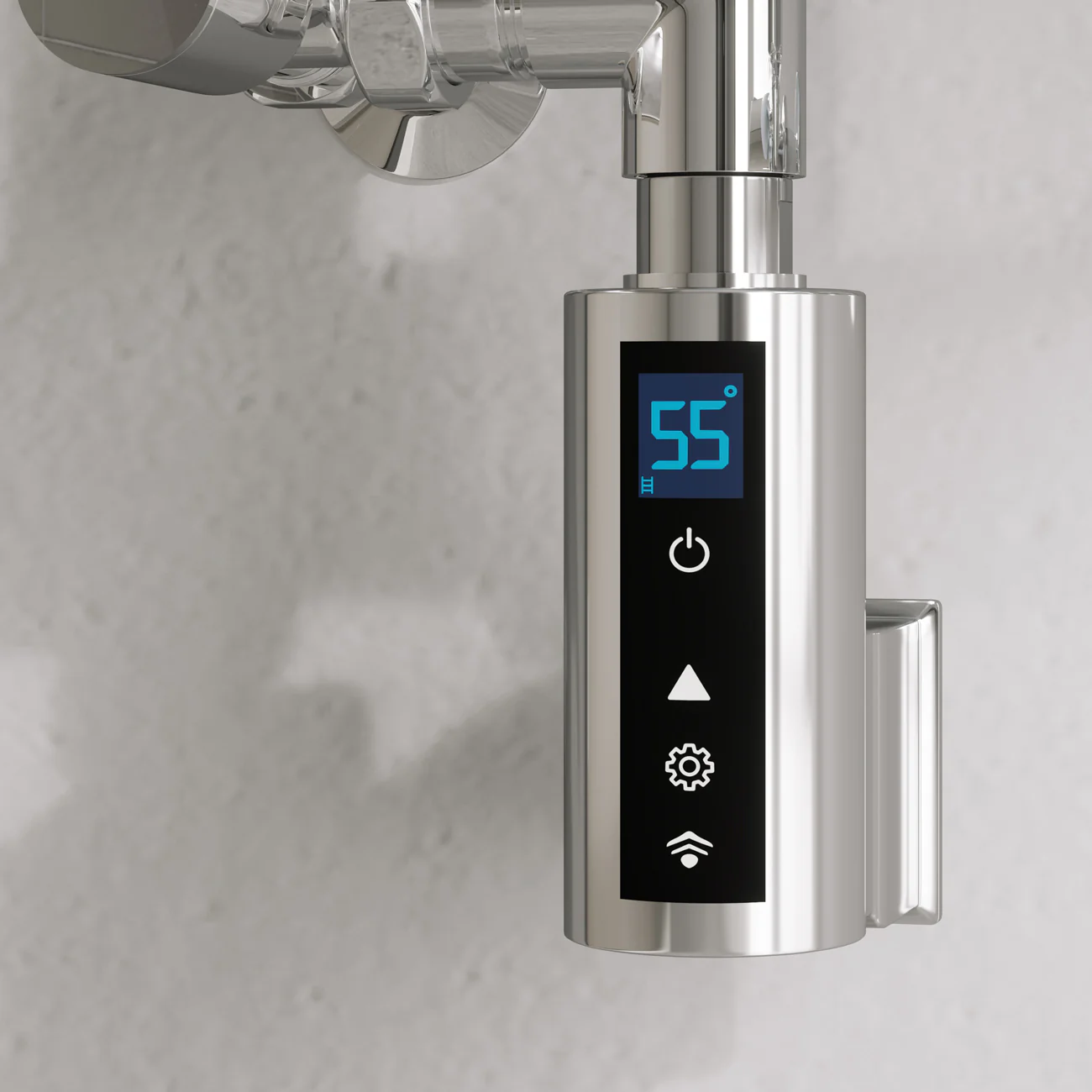 INOW+ - Chrome Heating Element 200w Thermostatic WIFI - Image 2