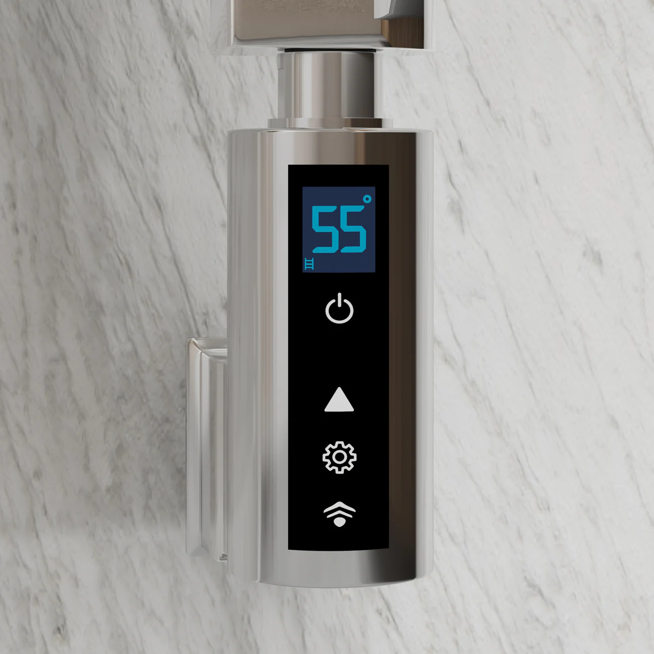 INOW+ - Chrome Heating Element 900w Thermostatic WIFI - Image 2