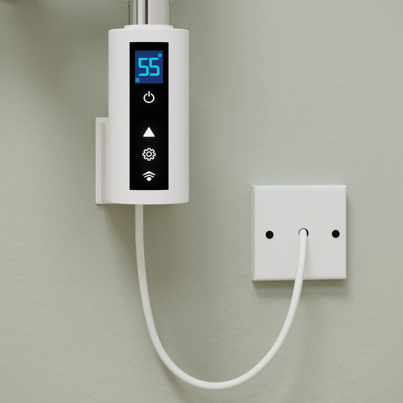 INOW+ - White Heating Element 900w Thermostatic WIFI - Image 2