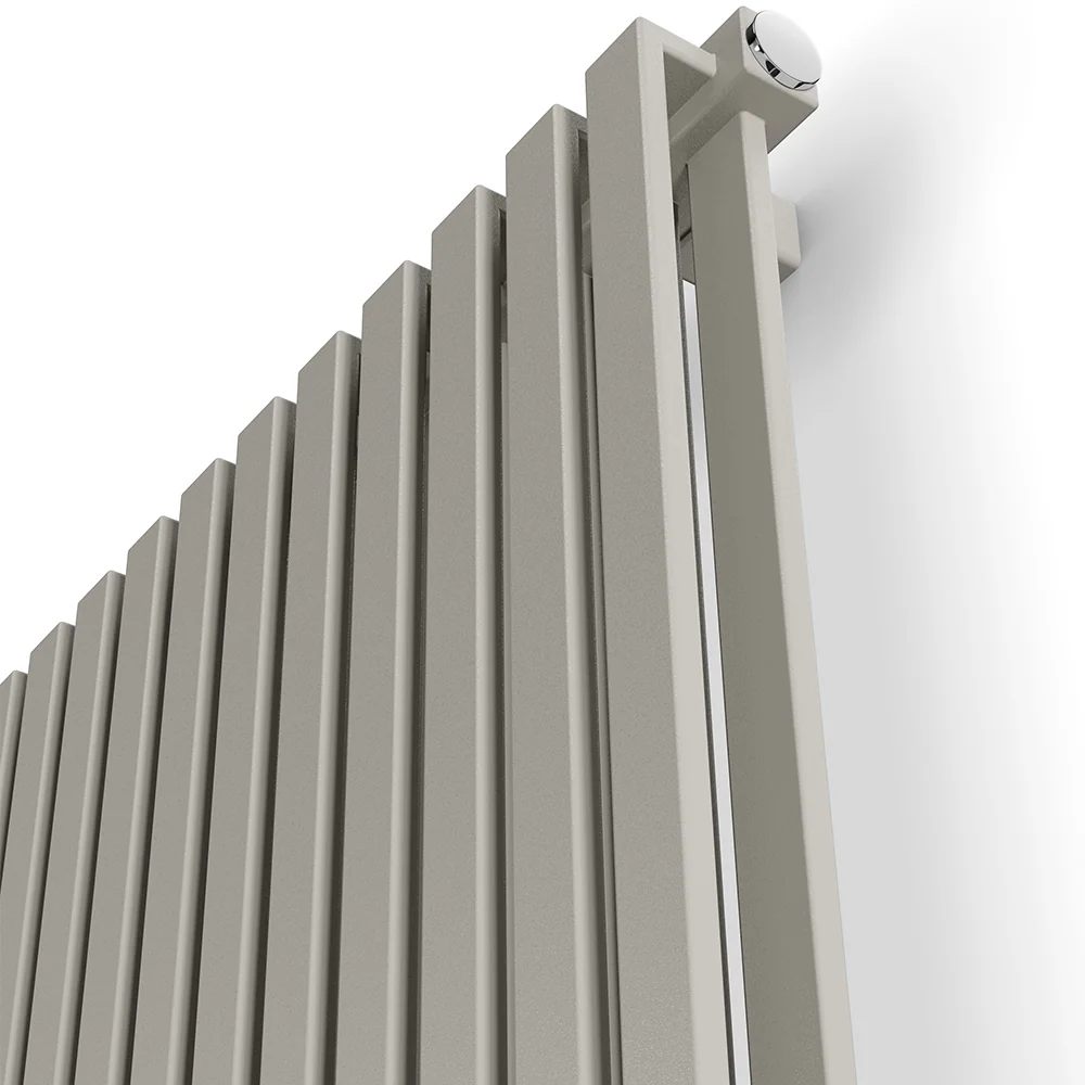 Nemo - Stone Horizontal Designer Radiator H530mm x W1185mm Double Panel - Image 4