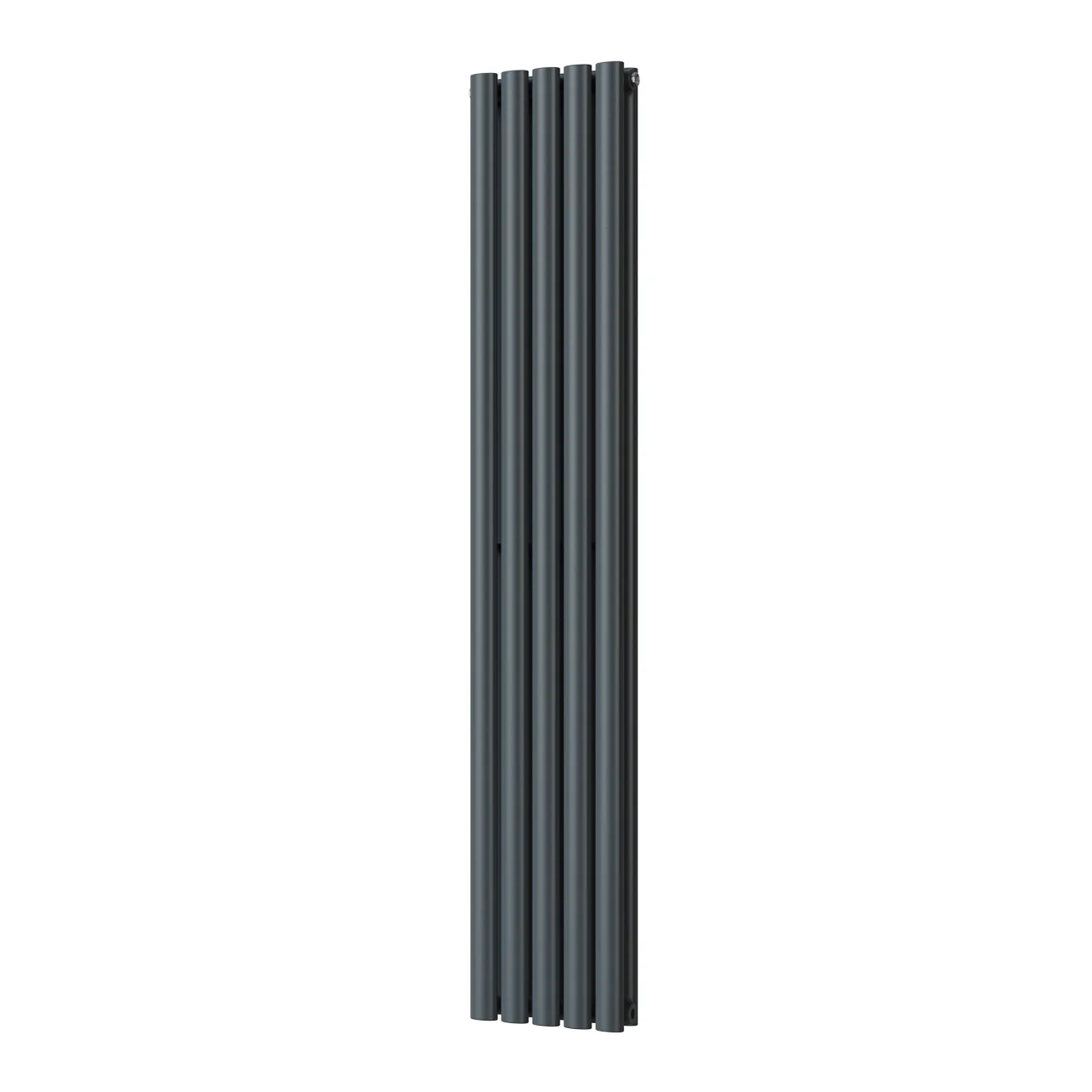 Omeara - Anthracite Vertical Radiator H1600mm x W290mm Double Panel