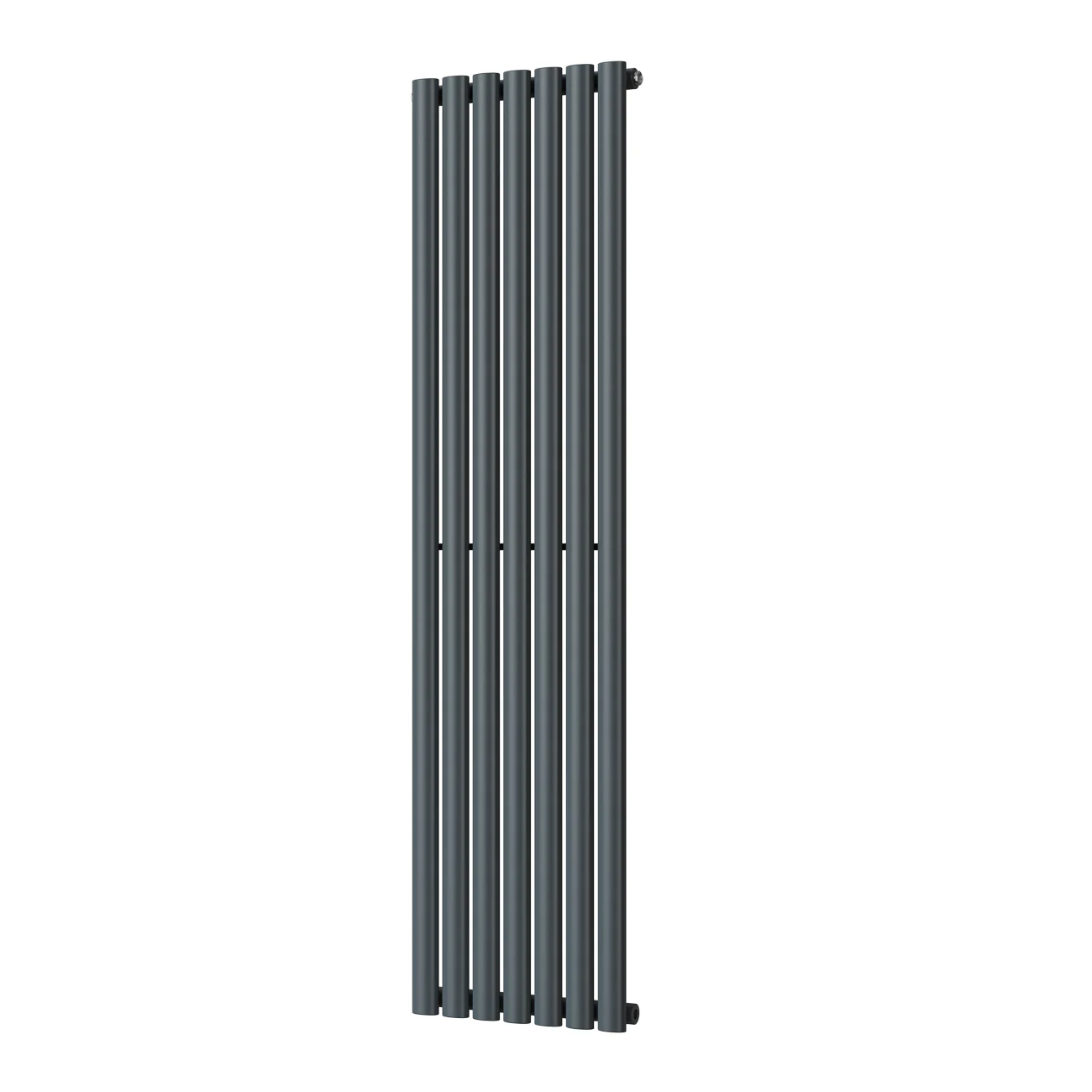 Omeara - Anthracite Vertical Radiator H1600mm x W406mm Single Panel