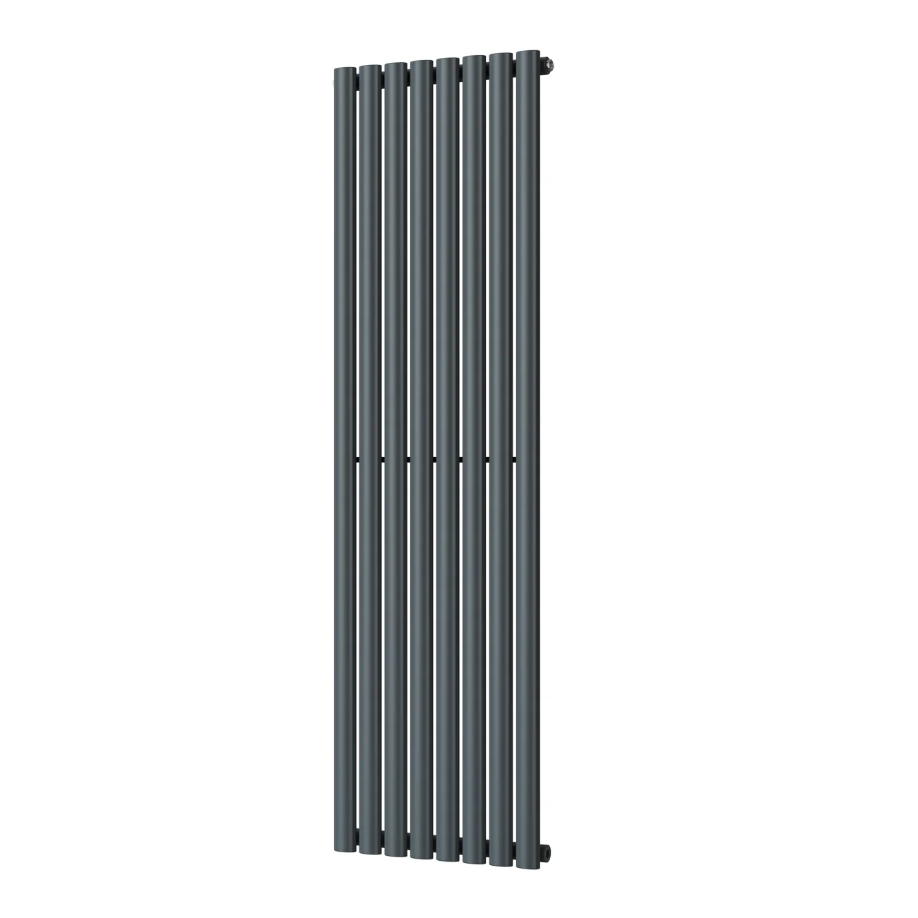 Omeara - Anthracite Vertical Radiator H1600mm x W464mm Single Panel