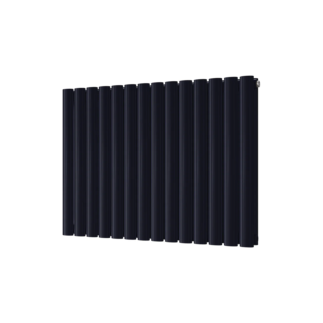 Omeara - Signature Electric Purple Wrinkle Horizontal Radiator H600mm x W812mm Double Panel