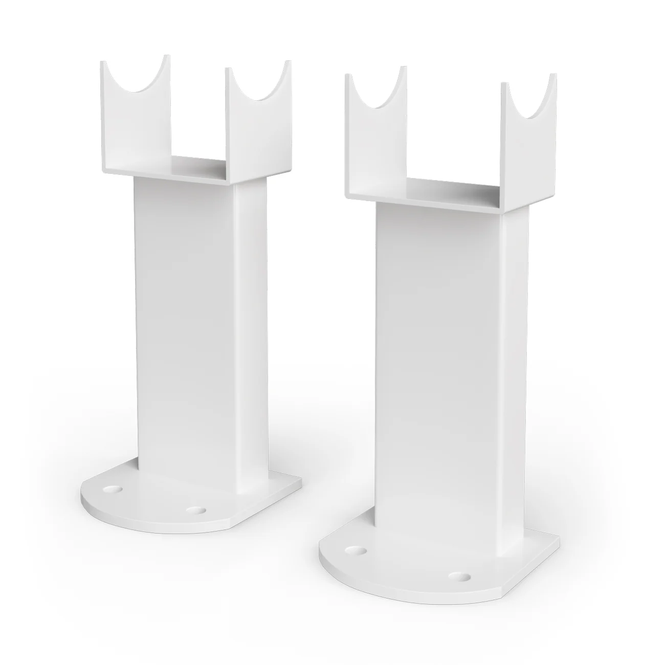 Omeara - White Designer Radiator H1200mm x W522mm Single Panel - Feet Included - Image 3