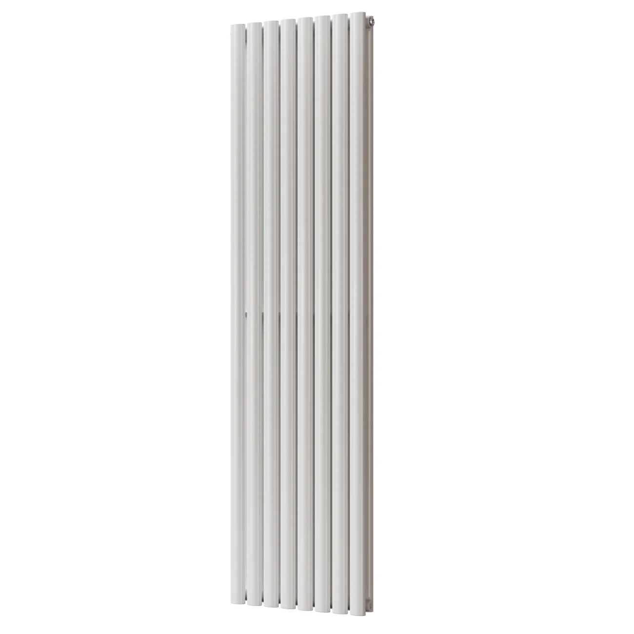 Omeara - White Designer Radiator H1800mm x W464mm Double Panel - Feet Included