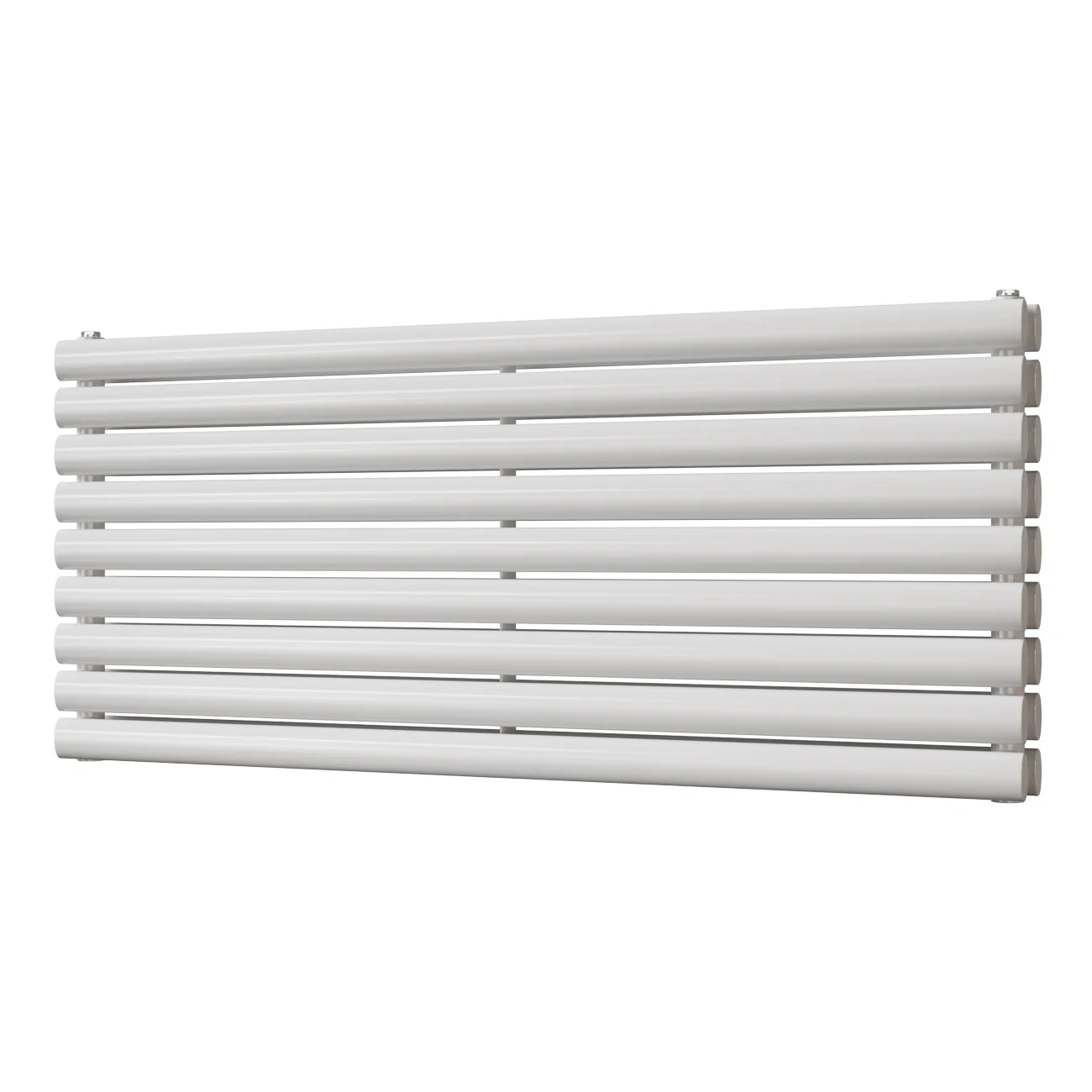 Omeara Axis - White Horizontal Radiator H522mm x W1200mm Double Panel
